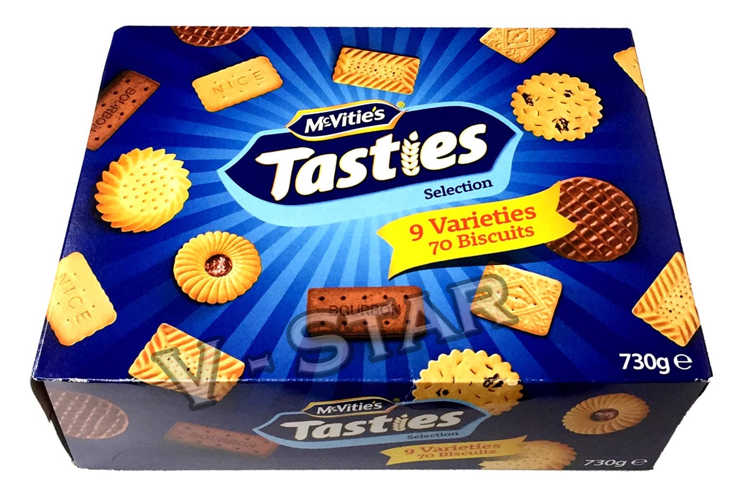 Mcvitie's Tasties Biscuits Selection, 730g