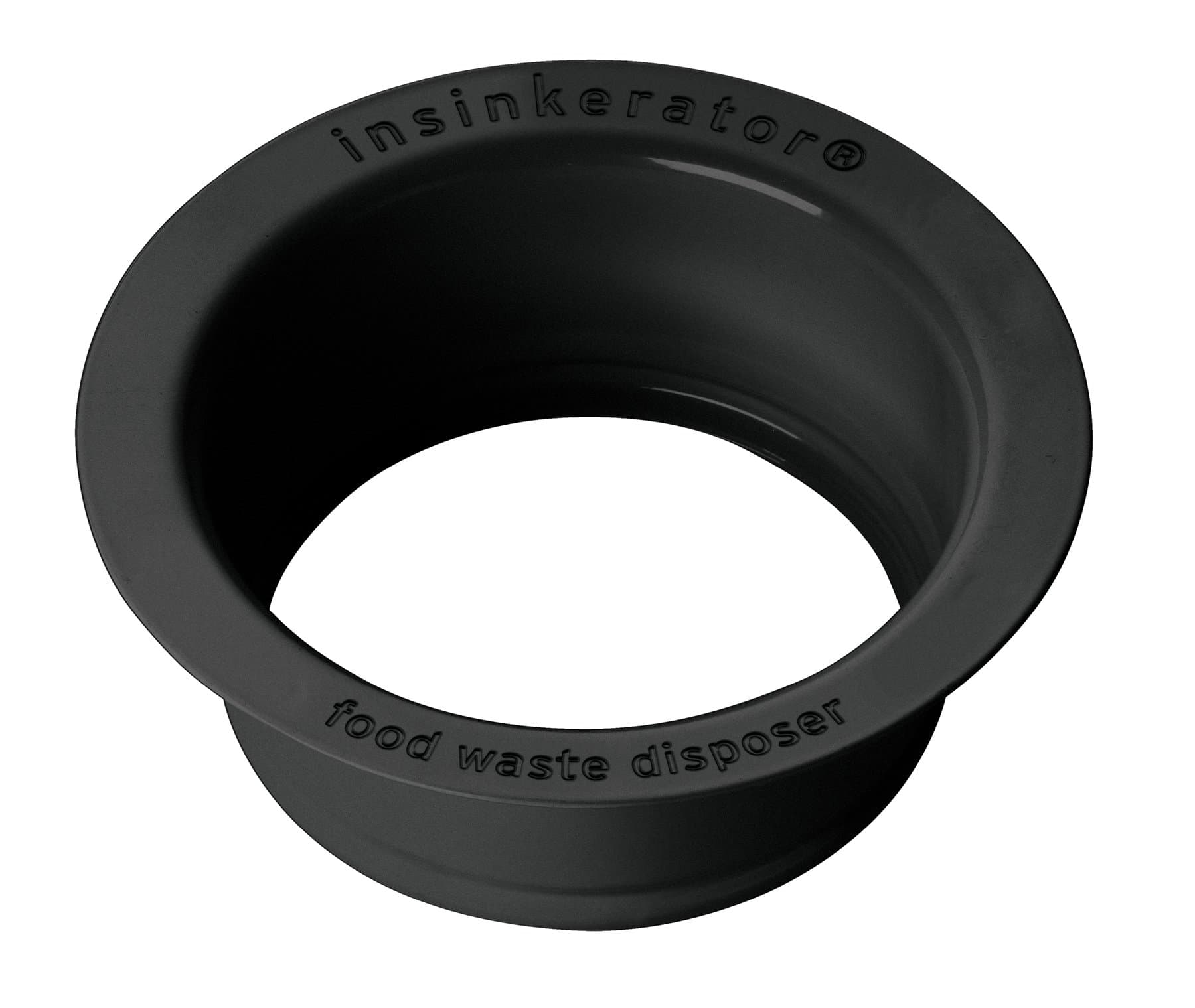 INSINKERATOR Kitchen Sink Flange for INSINKERATOR Garbage Disposal, FLG-MTBLK, Matte Black