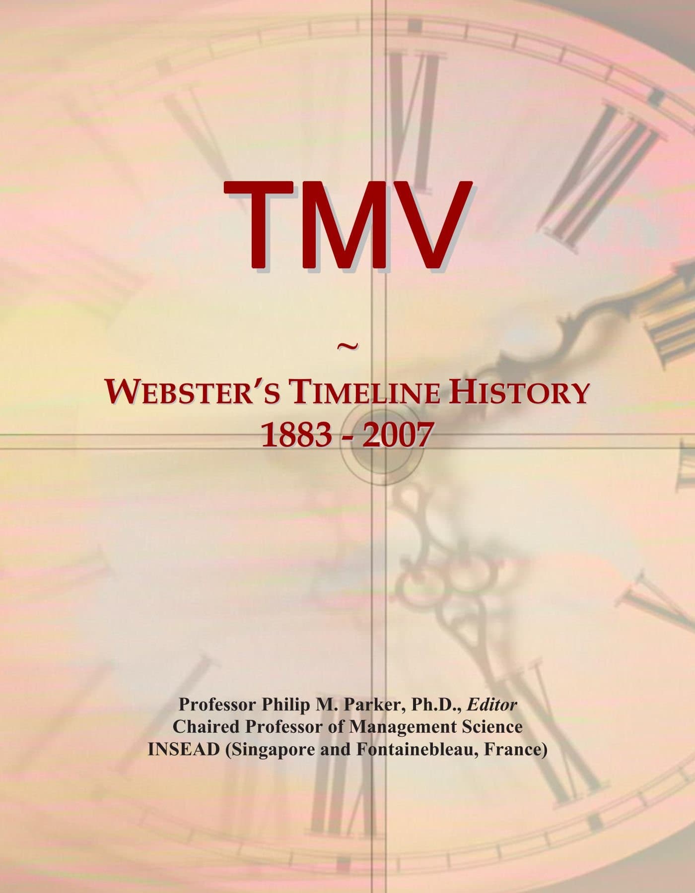 TMV: Webster's Timeline History, 1883 - 2007