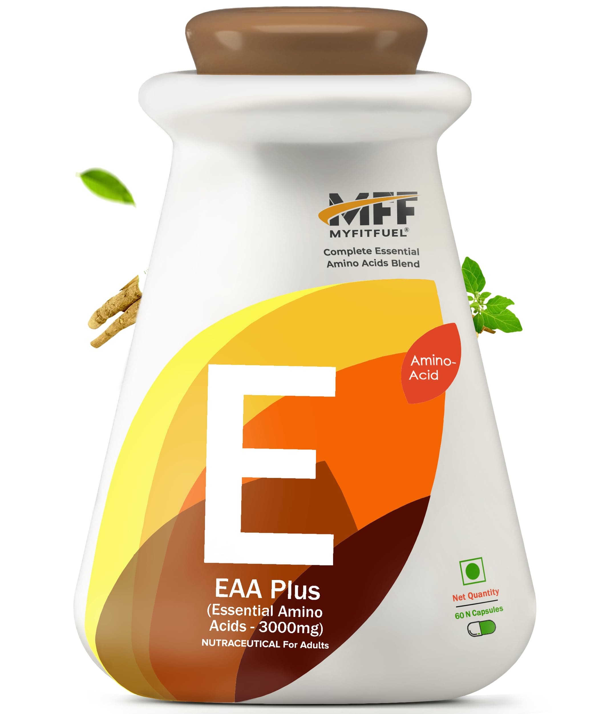 MyFitFuel EAA Plus (Essential Amino Acids) (3000 mg) 60 Tablets