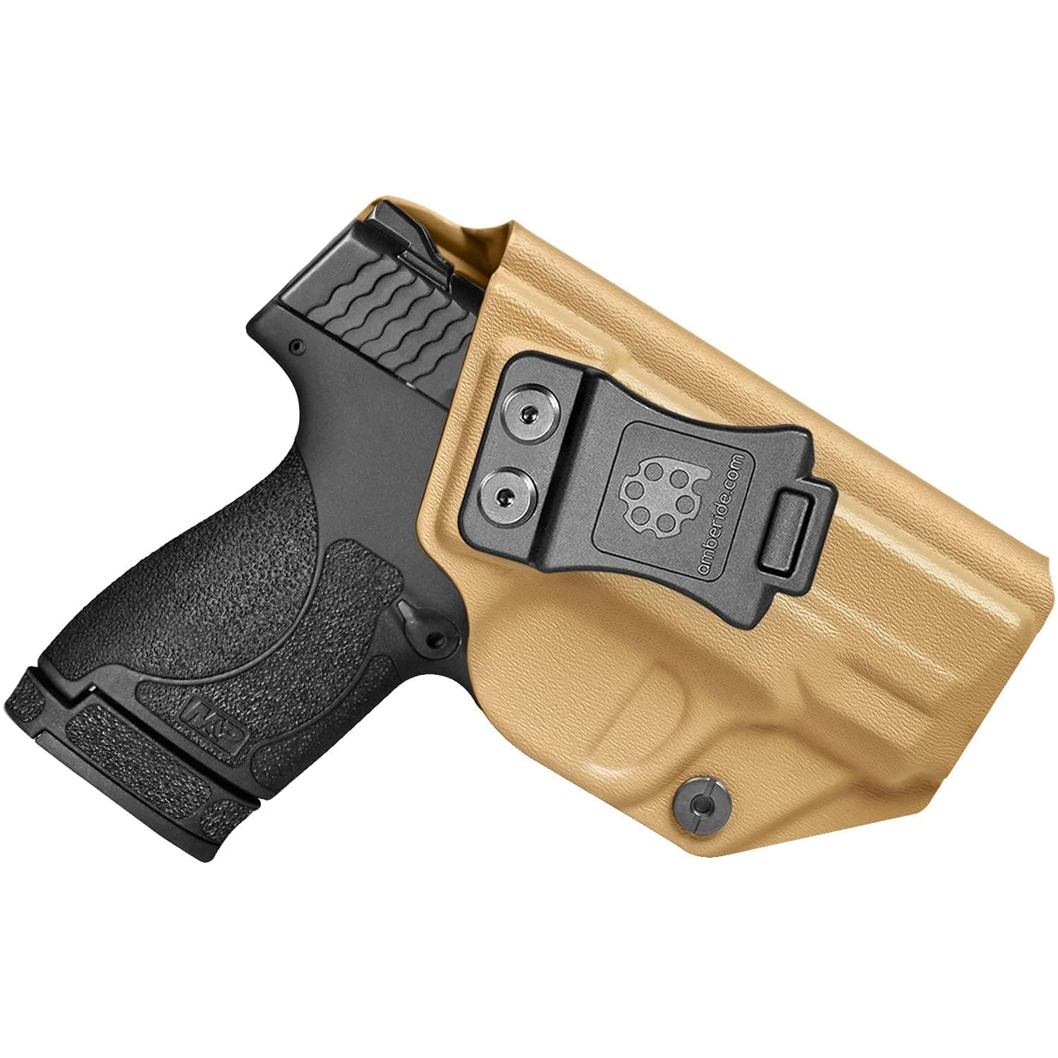S&W M&P Shield Plus Holster IWB Kydex Holster Fit: Smith & Wesson M&P Shield Plus / M2.0 / M1.0-9mm/.40 S&W 3.1" Barrel – Inside Waistband Concealed Carry – Adj. Cant & 'Posi-Click' Retention, US Made