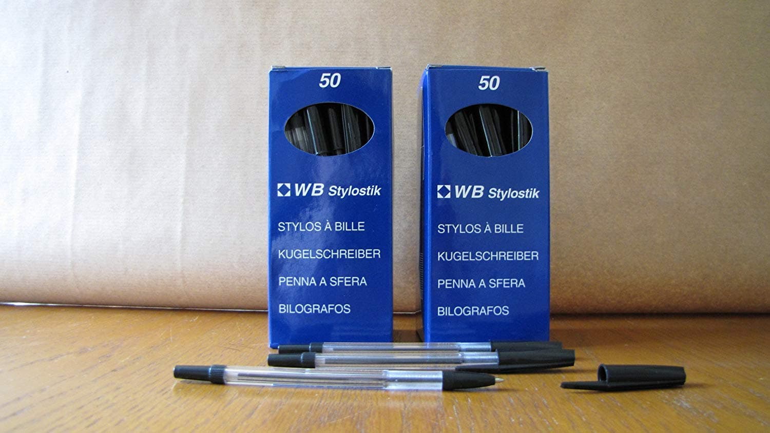 Black Biro Pens Pack of 100