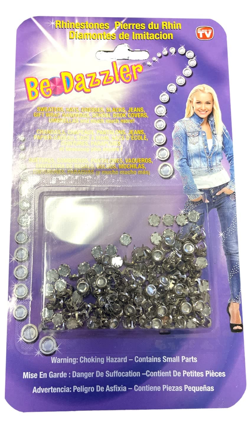 Clear Rhinestones Refill - 300 Pieces Assorted (2 x 150 Pack)