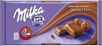 World's Best Milka Chocolate - Noisette, 10 Bars