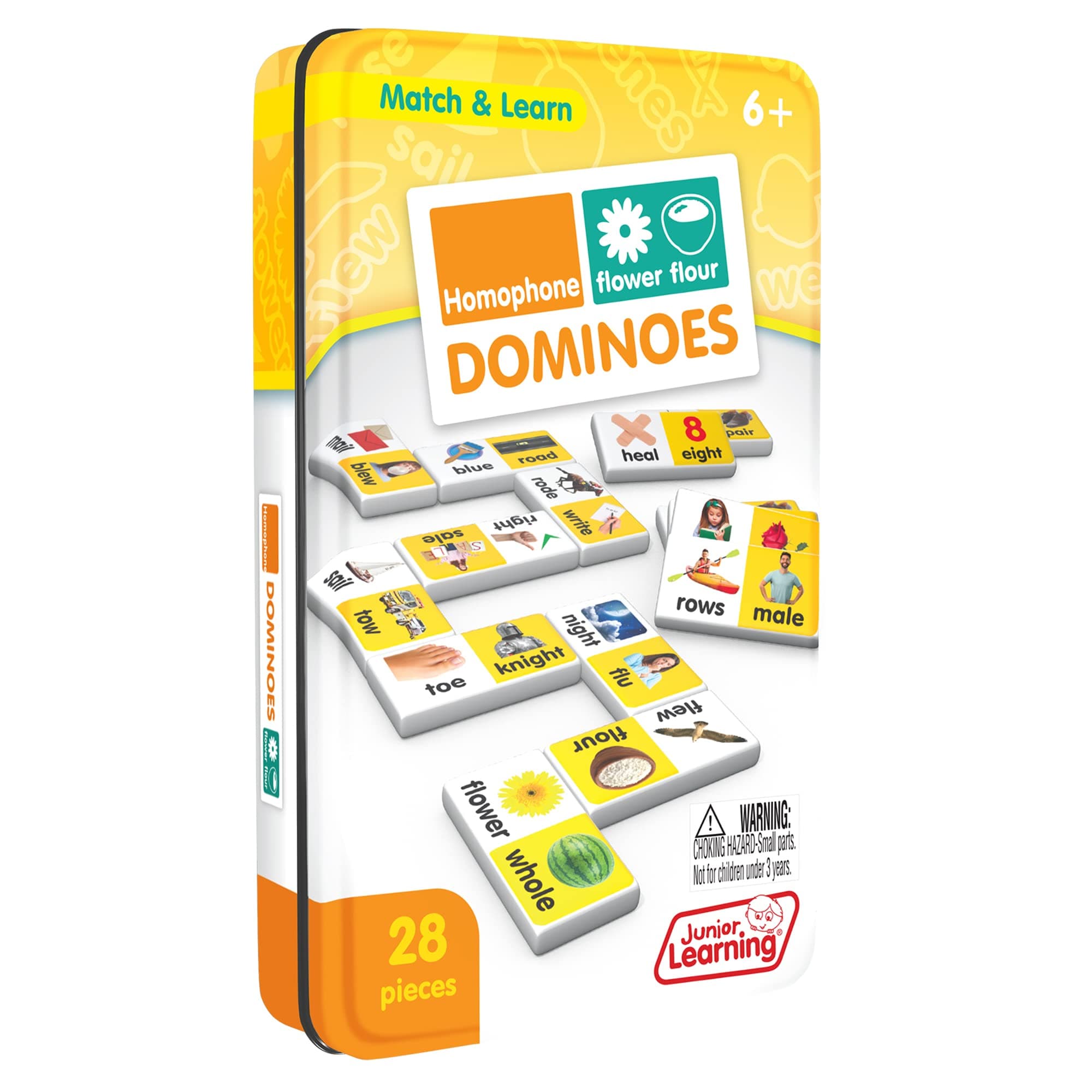 Junior Learning Homophone Match & Learn Dominoes