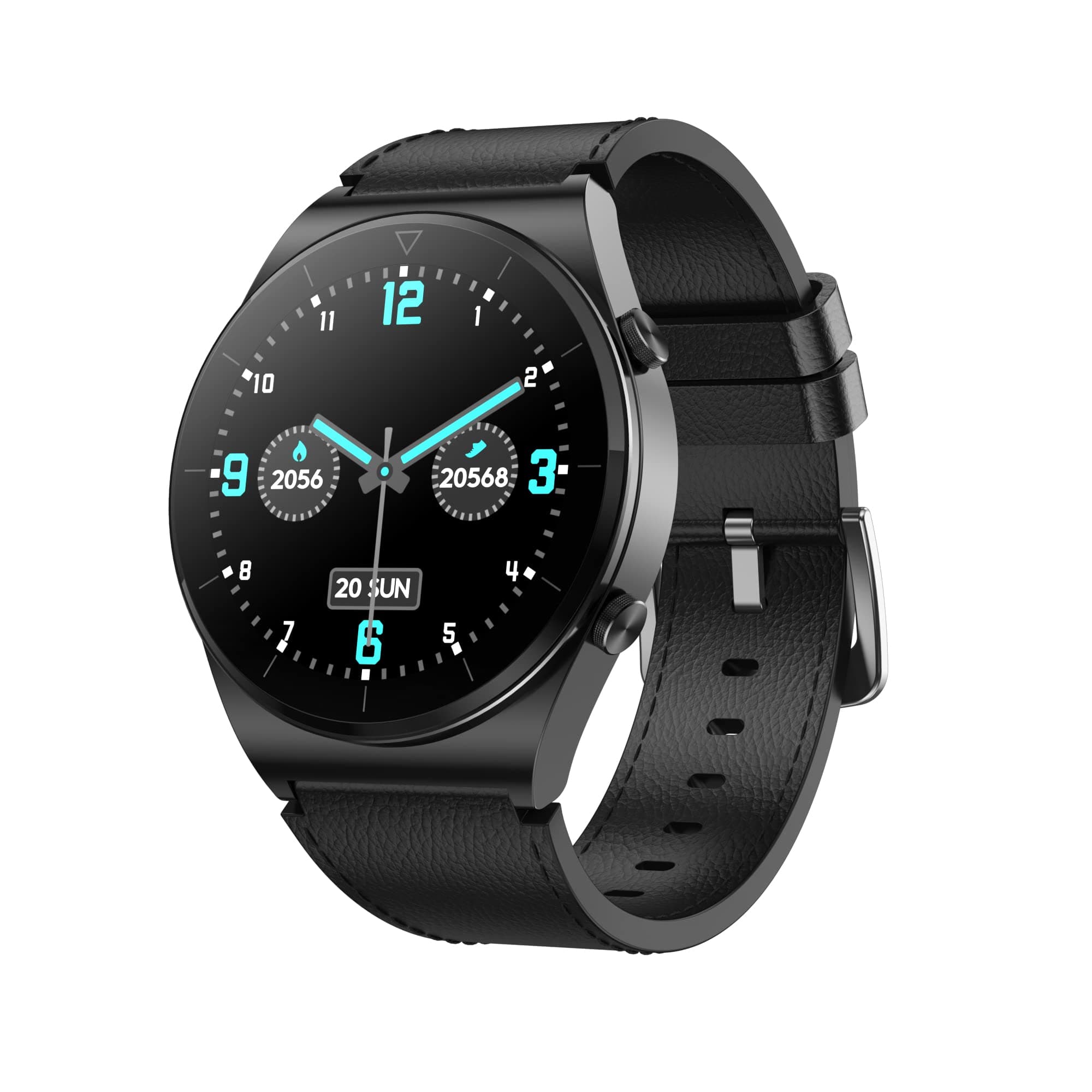 G-Tab Gt3 Bluetooth Smart Watch, Black