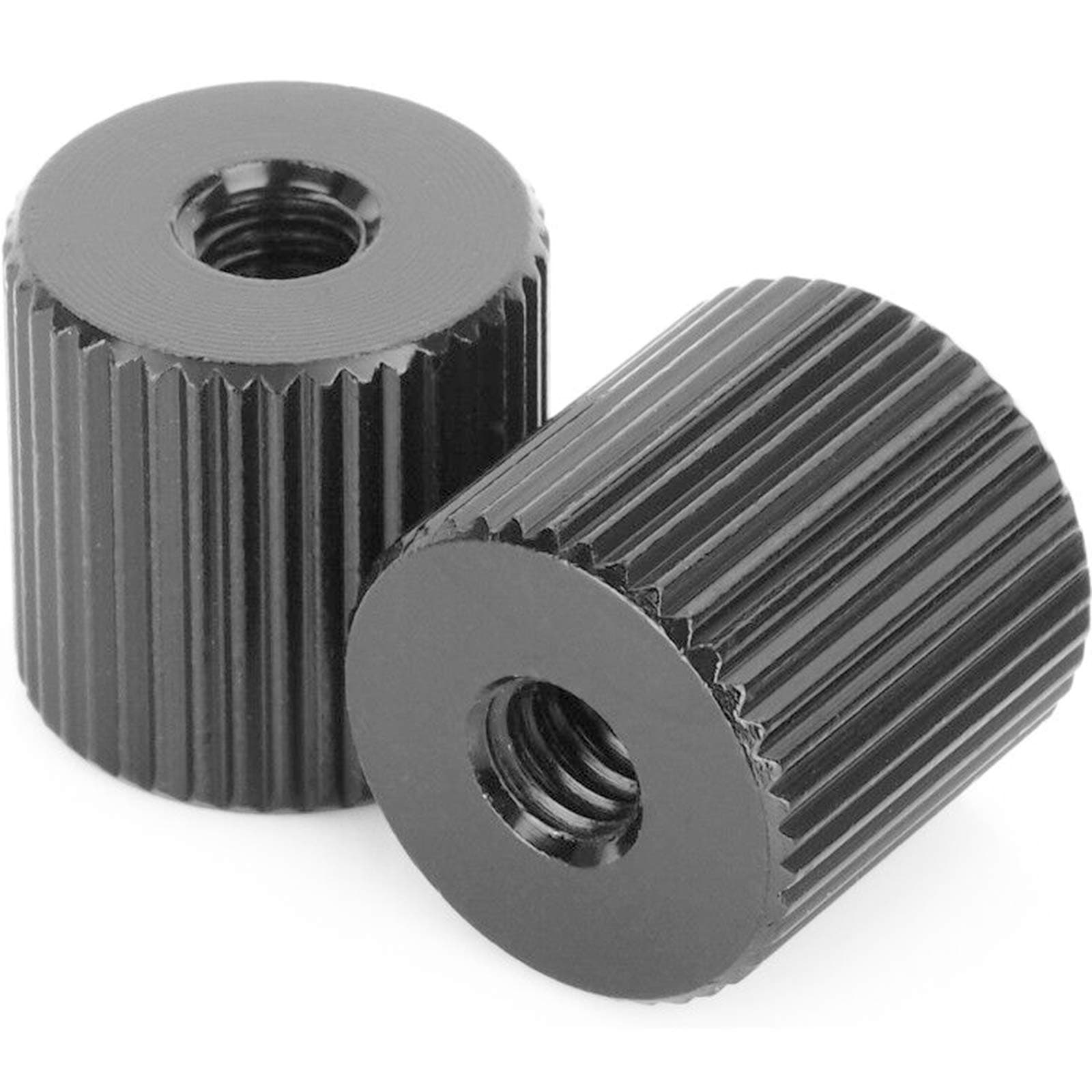 ChromLives 2Pack Tripod Nut Barrel Connection Nut with 1/4"-20 Thread Hole for Articulating Magic Arms Tripod Rigs