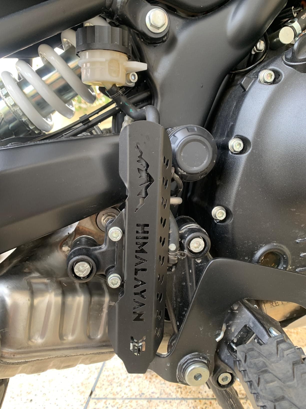 RE Himalayan 450 Master Cylinder Cover Black.