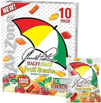 AriZona Iced Tea Fruit Snacks, Arnold Palmer - 0.9 oz, 10 count Box