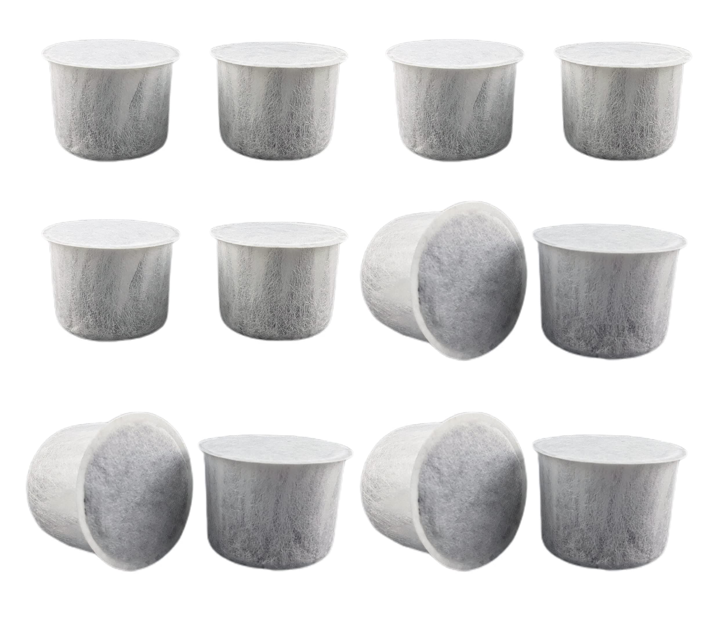 NRP Charcoal Water Filter Replacement for KitchenAid Coffeemaker Old Series part# KCM5WFP | 12-pack Activated Carbon Cartridge