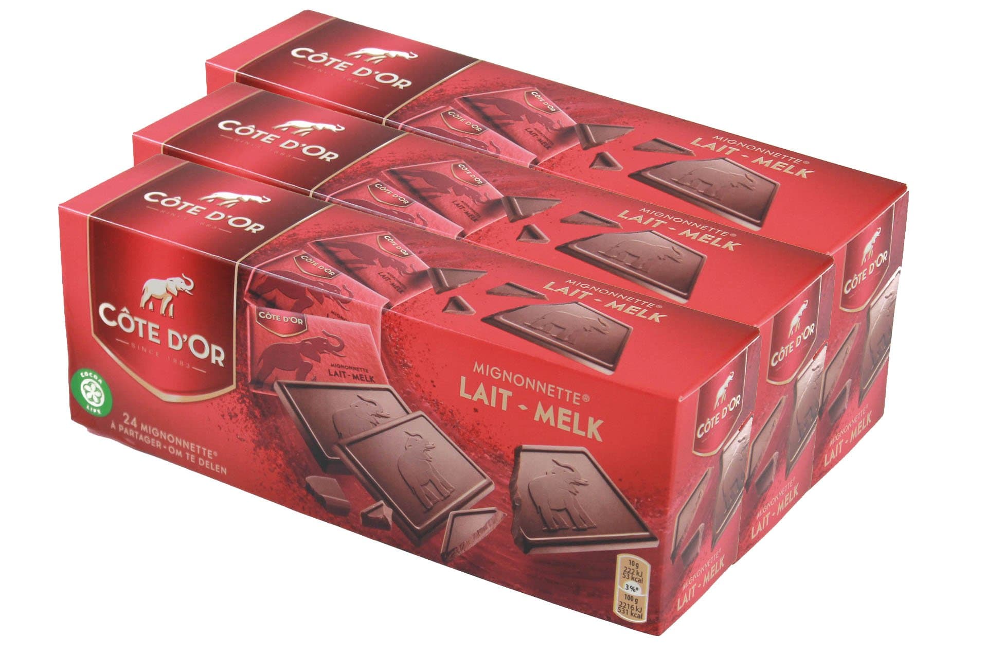 Mignonettes MILK CHOCOLATE - 240gr x 3 PACK