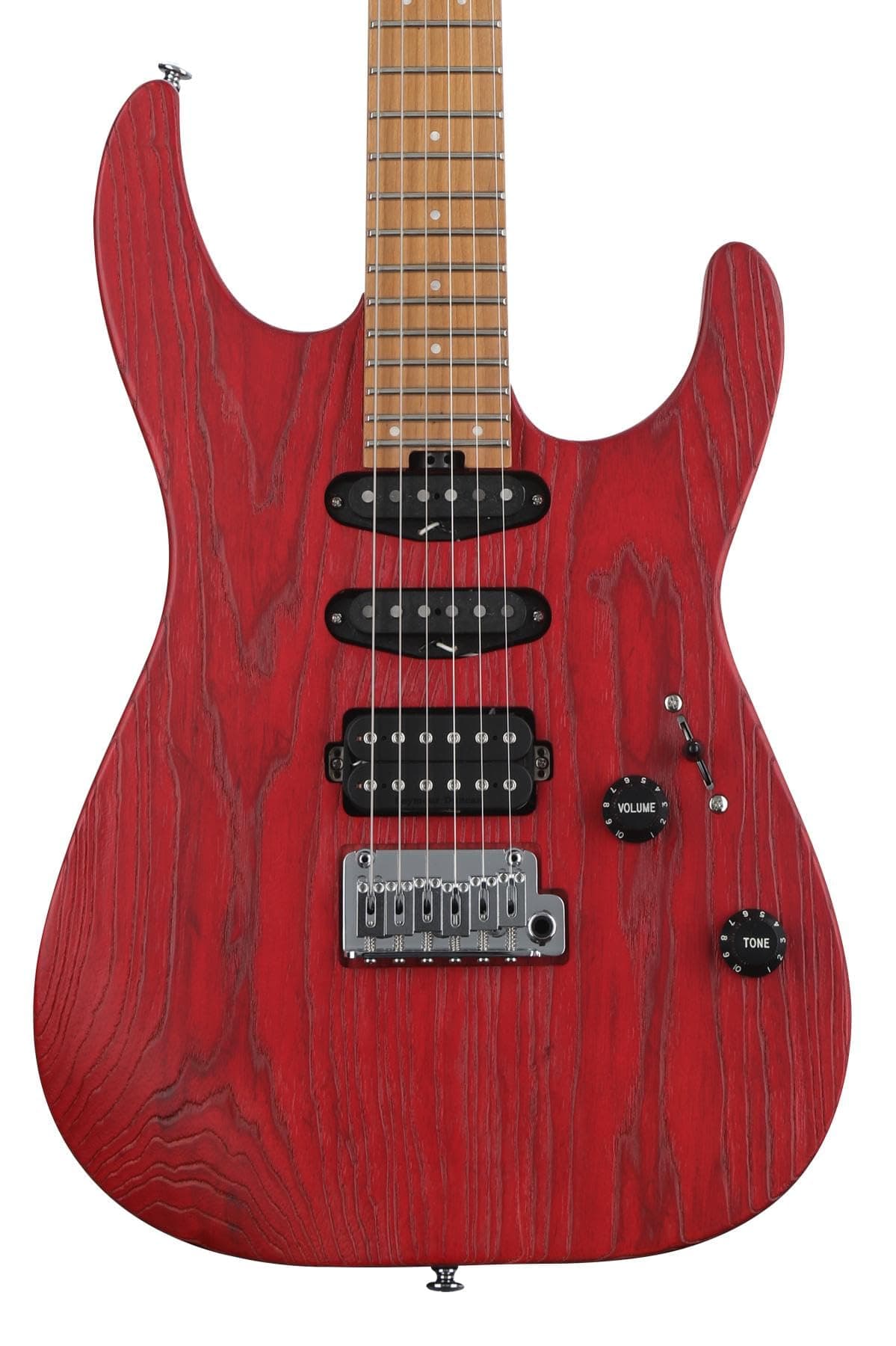 Charvel Pro-Mod DK24 HSS 2PT CM Red Ash - Electric Guitar