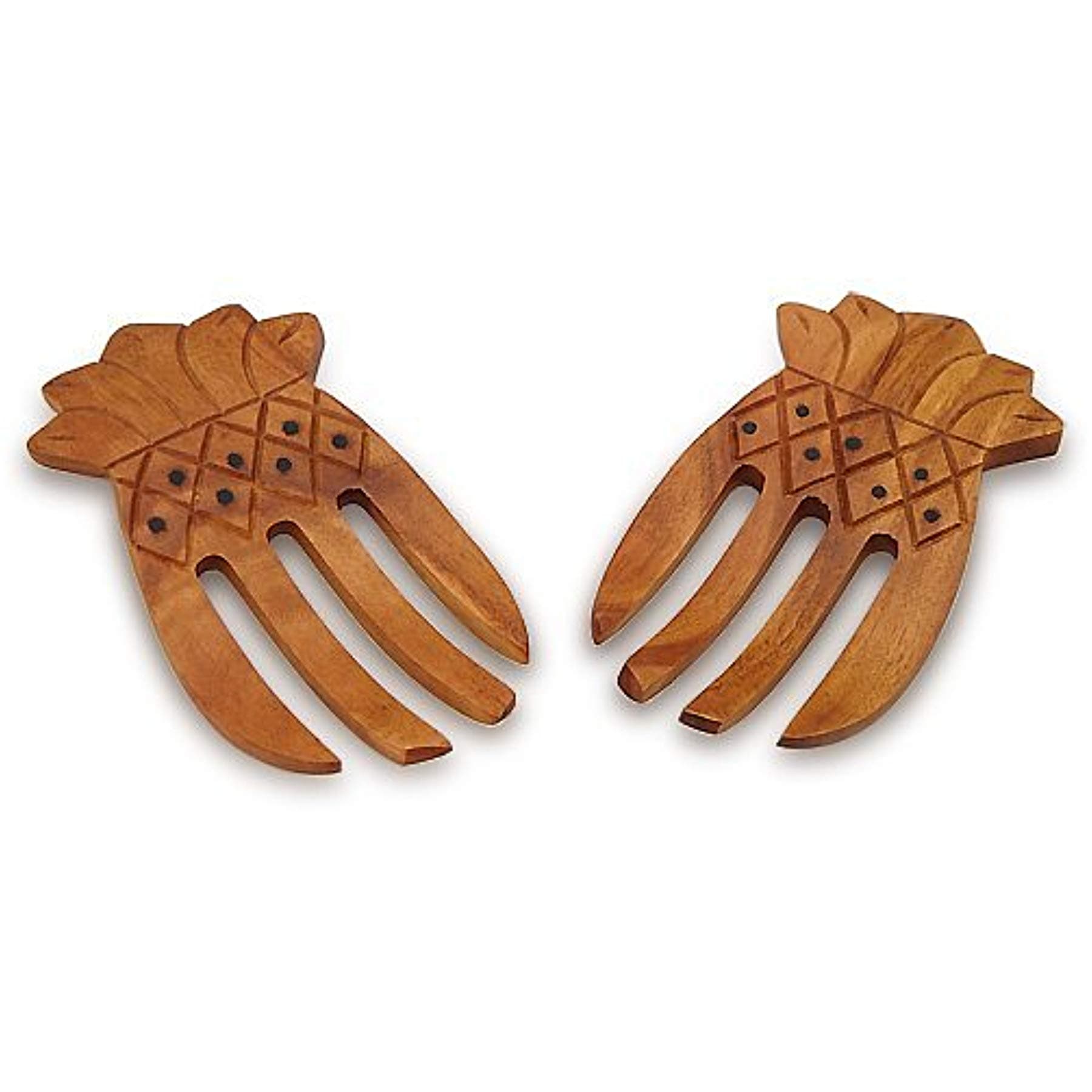 Kamani Wood, Pineapple Salad Hands