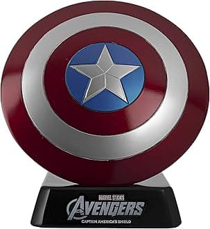 Marvel Eaglemoss MARUK003 Replica Captain America Shield 17 cm Multi-Coloured