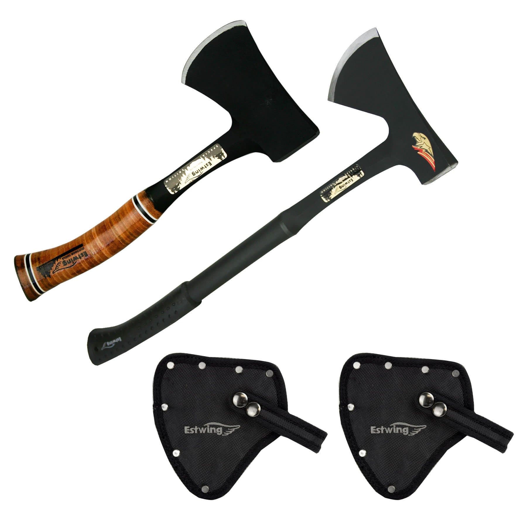 Estwing E45ASE Special Edition Black Eagle 26-inch/13-inch Axes, Nylon Sheath