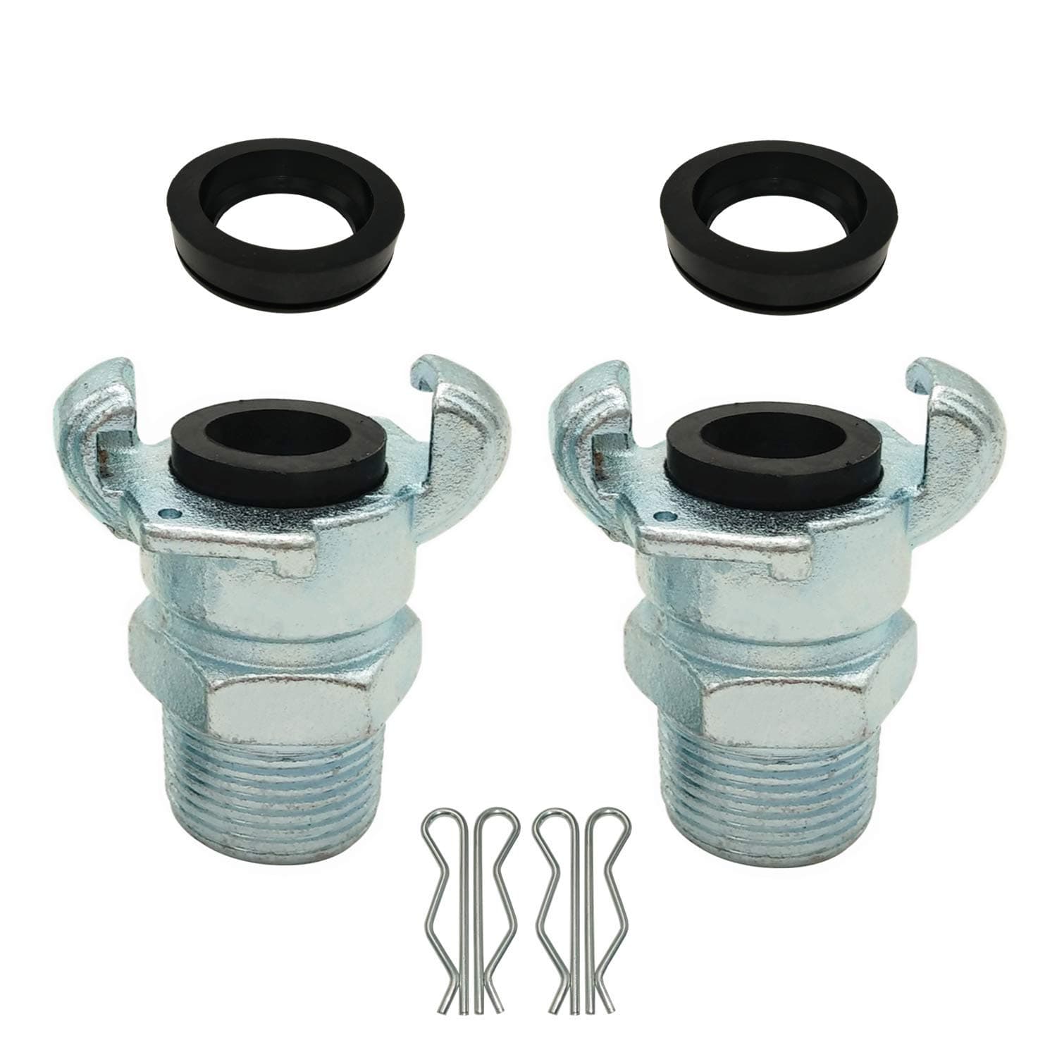 NPT Iron Air Hose Fitting，Universal Coupling，Chicago Fitting (1", NPT Male)