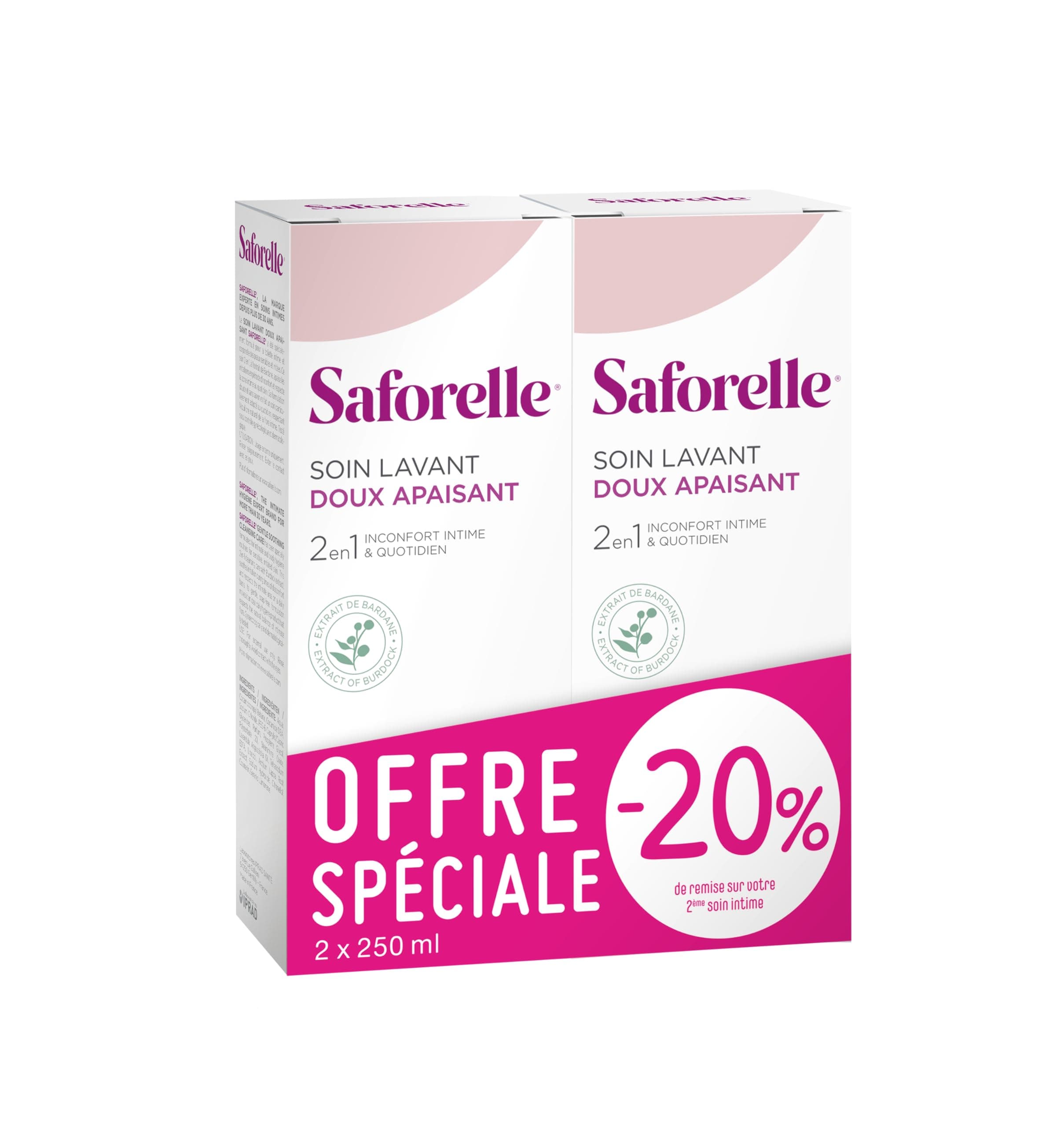 Saforelle Gentle Cleansing Care 2X250ml