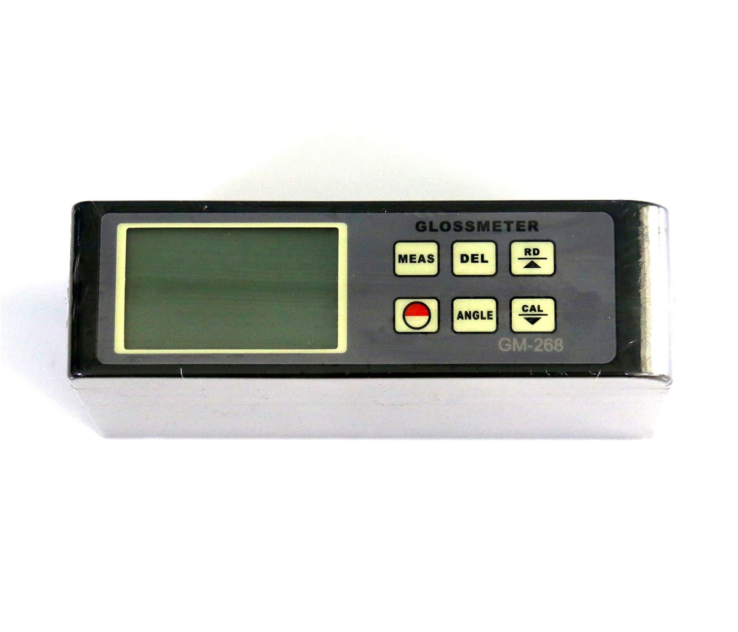 BYQTEC GM-268 Digital LCD Glossmeter with Three Angle 0.1~200 GU 20℃ 60℃ 85℃ Gloss Meter Vancometer Tester with Measuring Range 0.1 to 200 Gu Surface Gloss measurement for Paint Ink Marble