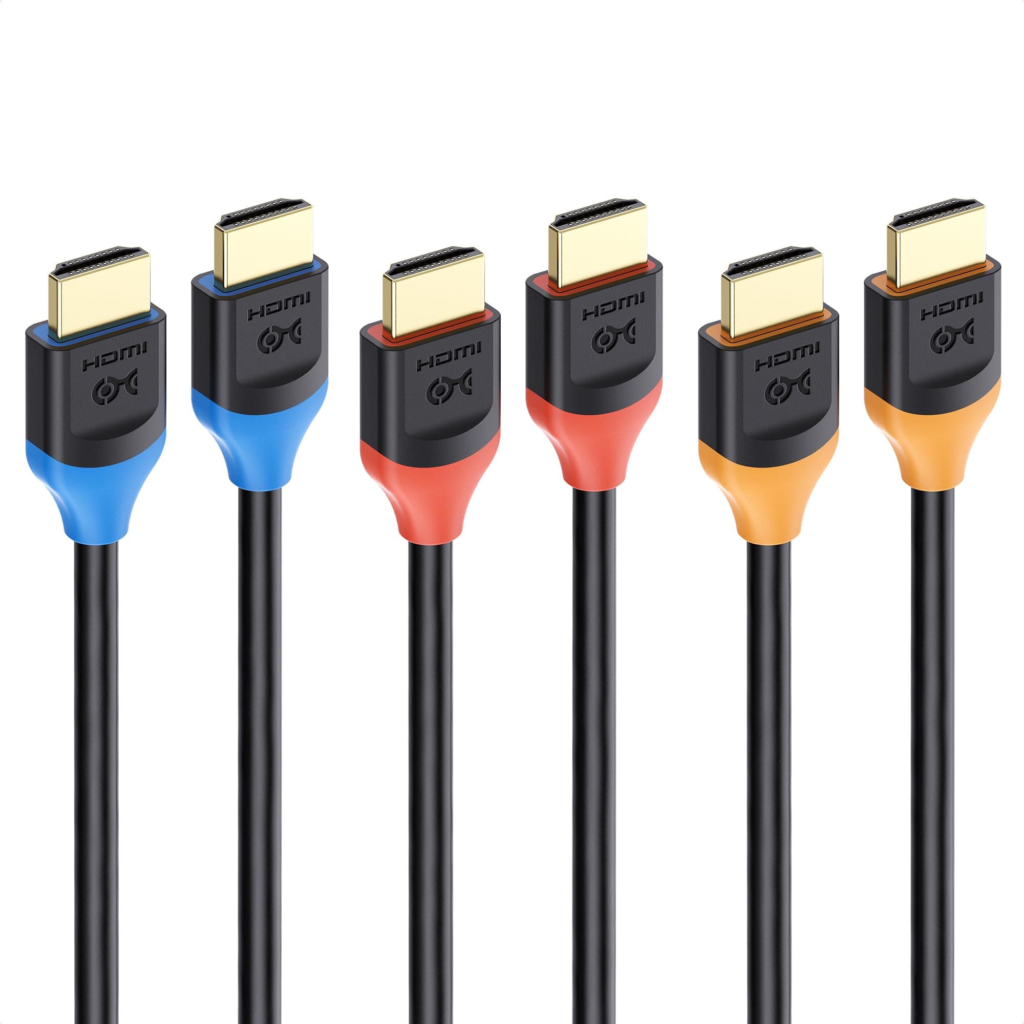Cable Matters [Ultra High Speed HDMI Certified] 3-Pack 48Gbps 8K HDMI Cable 1m with 8K@60Hz, 4K@240Hz and HDR Support for PS5, Xbox Series X/S, RTX3080/3090, RX 6800/6900, Apple TV, and More