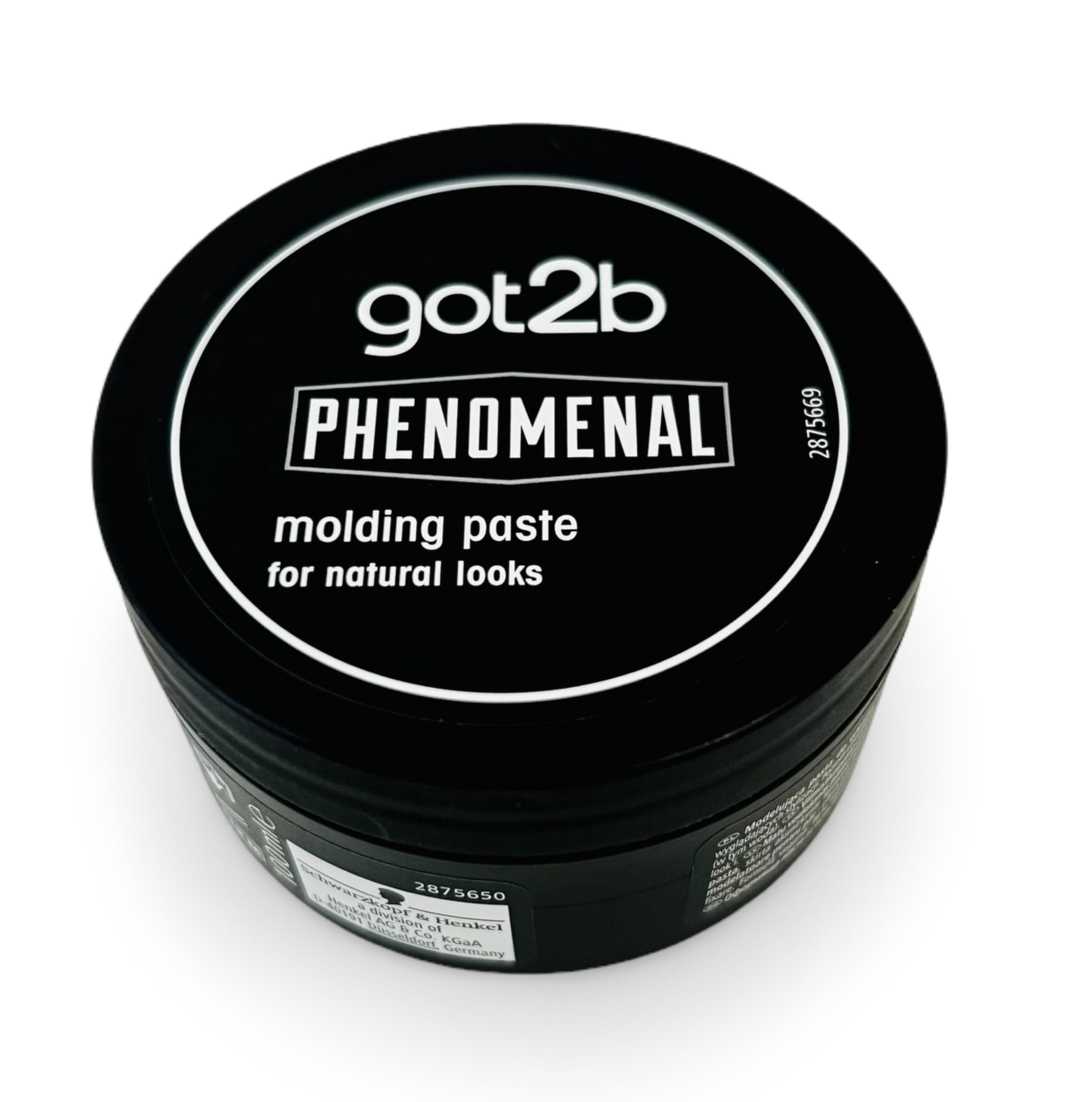 Schwarzkopf got2b Phenomenal Molding Paste 100 ml / 3.4 oz by Schwarzkopf