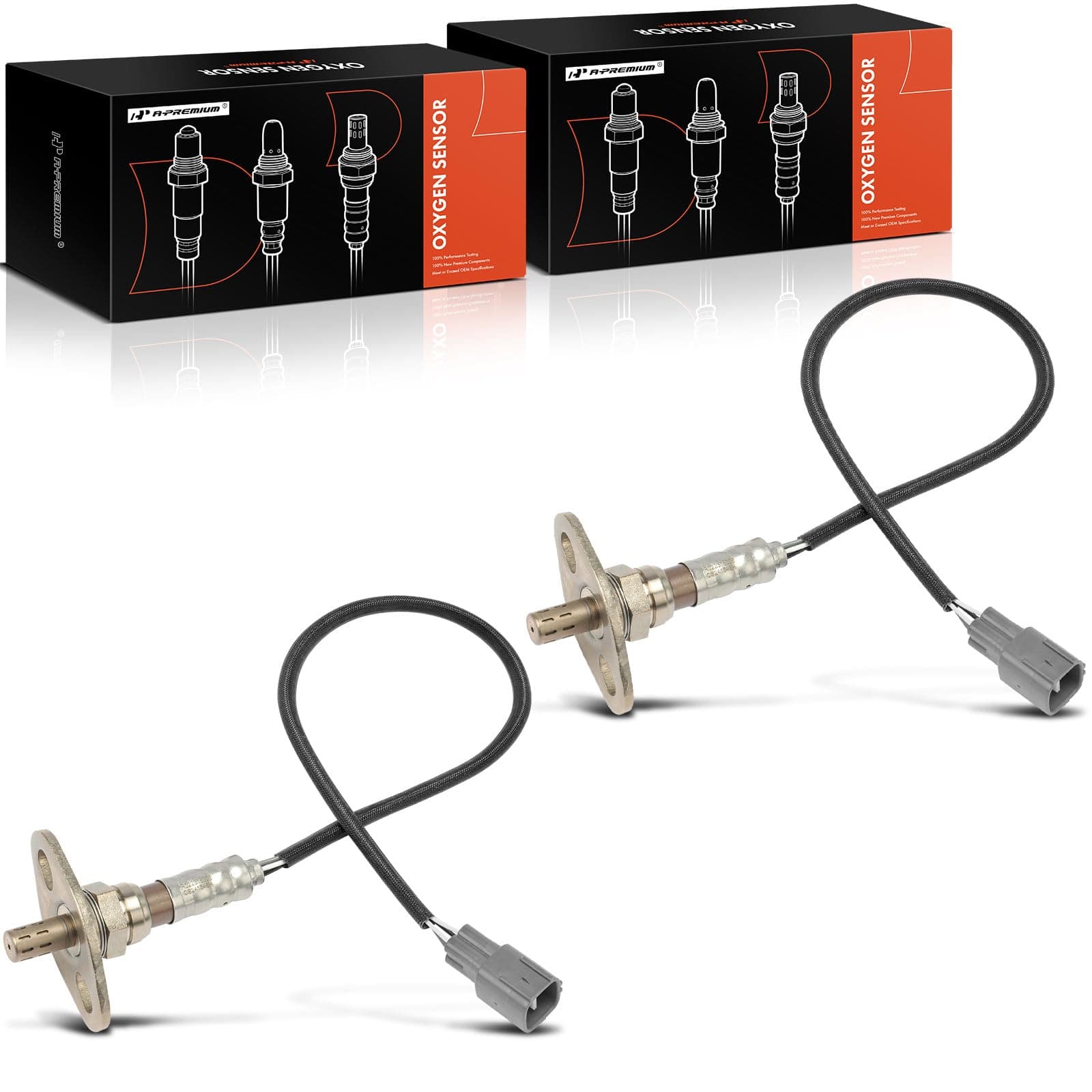 A-Premium O2 Oxygen Sensor Compatible with Toyota 4Runner 1996-2000, Tacoma 1995-2000, Tundra 2000-2004, Land Cruiser 1998-2005, Sequoia 2001-2004, T100 95-98 & Lexus LX470 98-05, 2.4L 2.7L 3.4L 4.7L