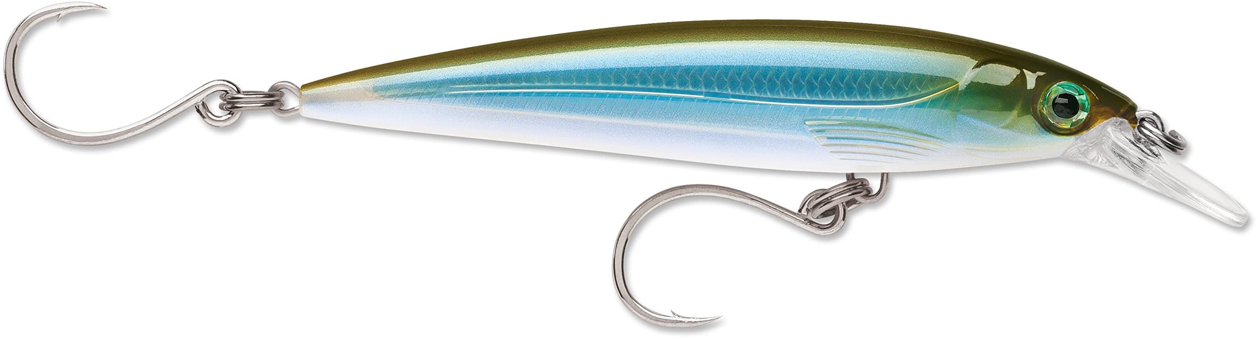Rapala X-Rap 12 Long Cast Lure, Moss Back Shiner