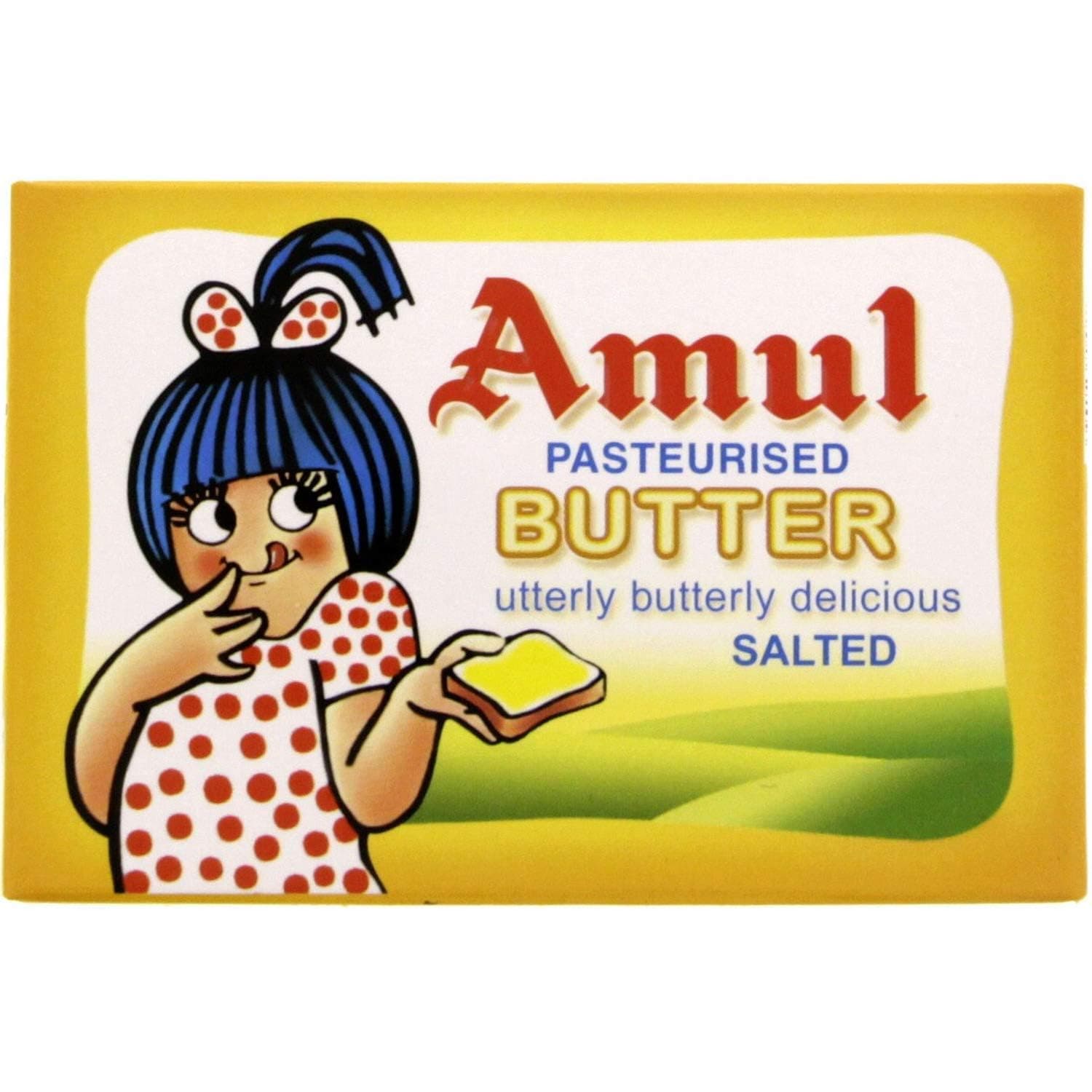 Salted Pasteurised Butter 100 g, Multicolor