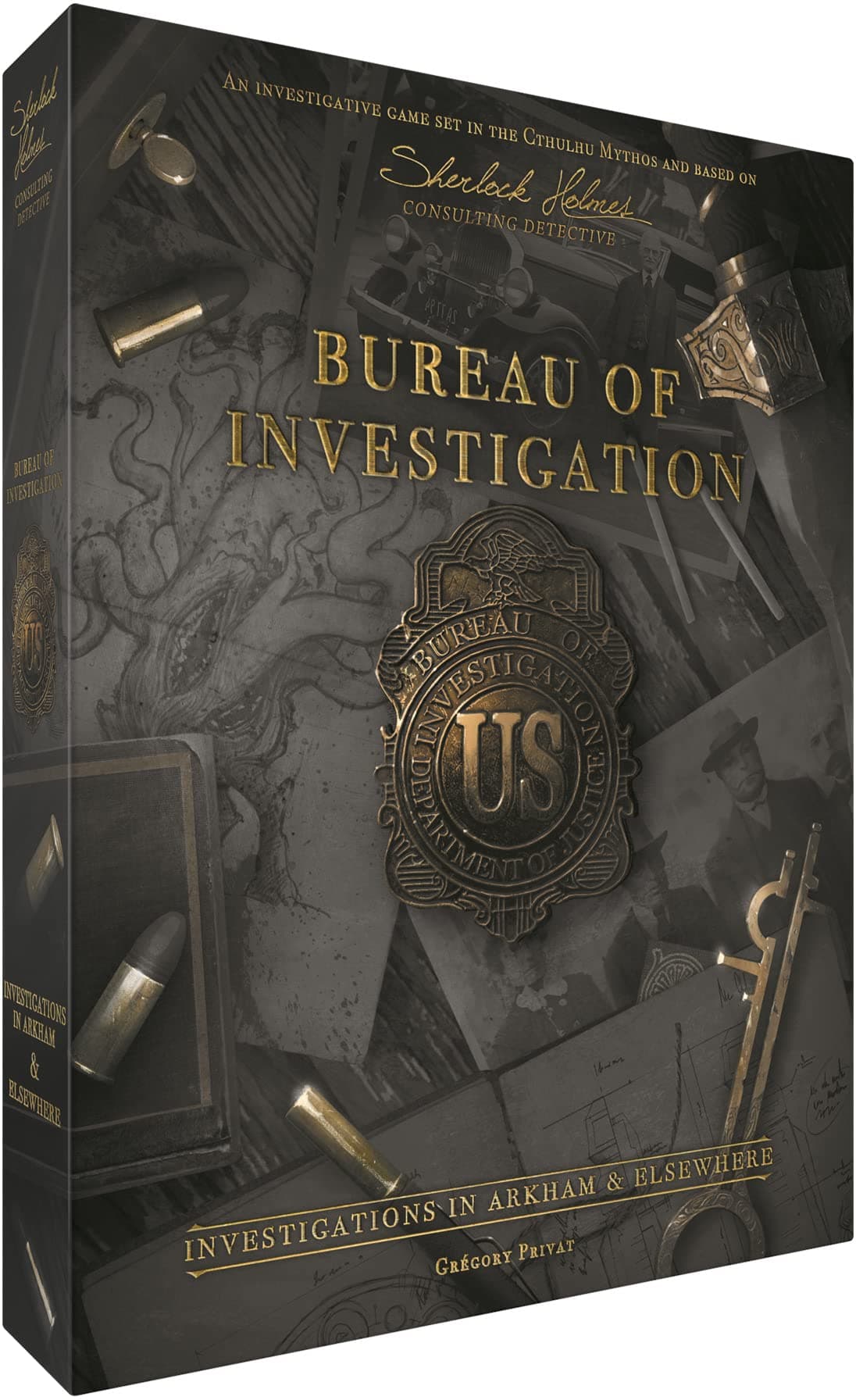 Asmodee Board Game, Bureau of Investigation, Multicolor