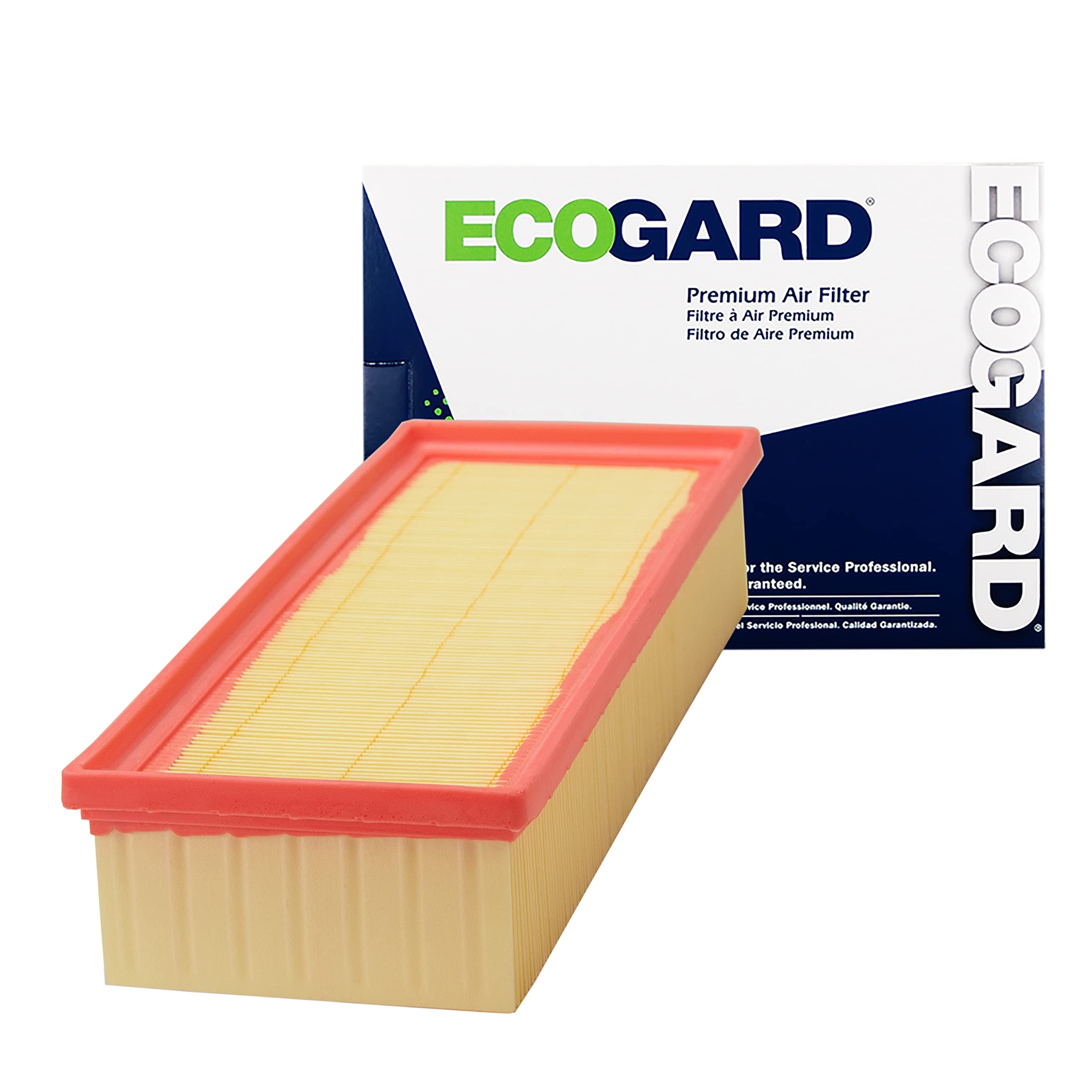 ECOGARD XA6093 Premium Engine Air Filter Fits 2010-2017 Audi Q5, 2009-2016 A4 Quattro, A4, 2010-2017 A5 Quattro, 2010-2016 A5, 2013-2016 allroad, A4 allroad