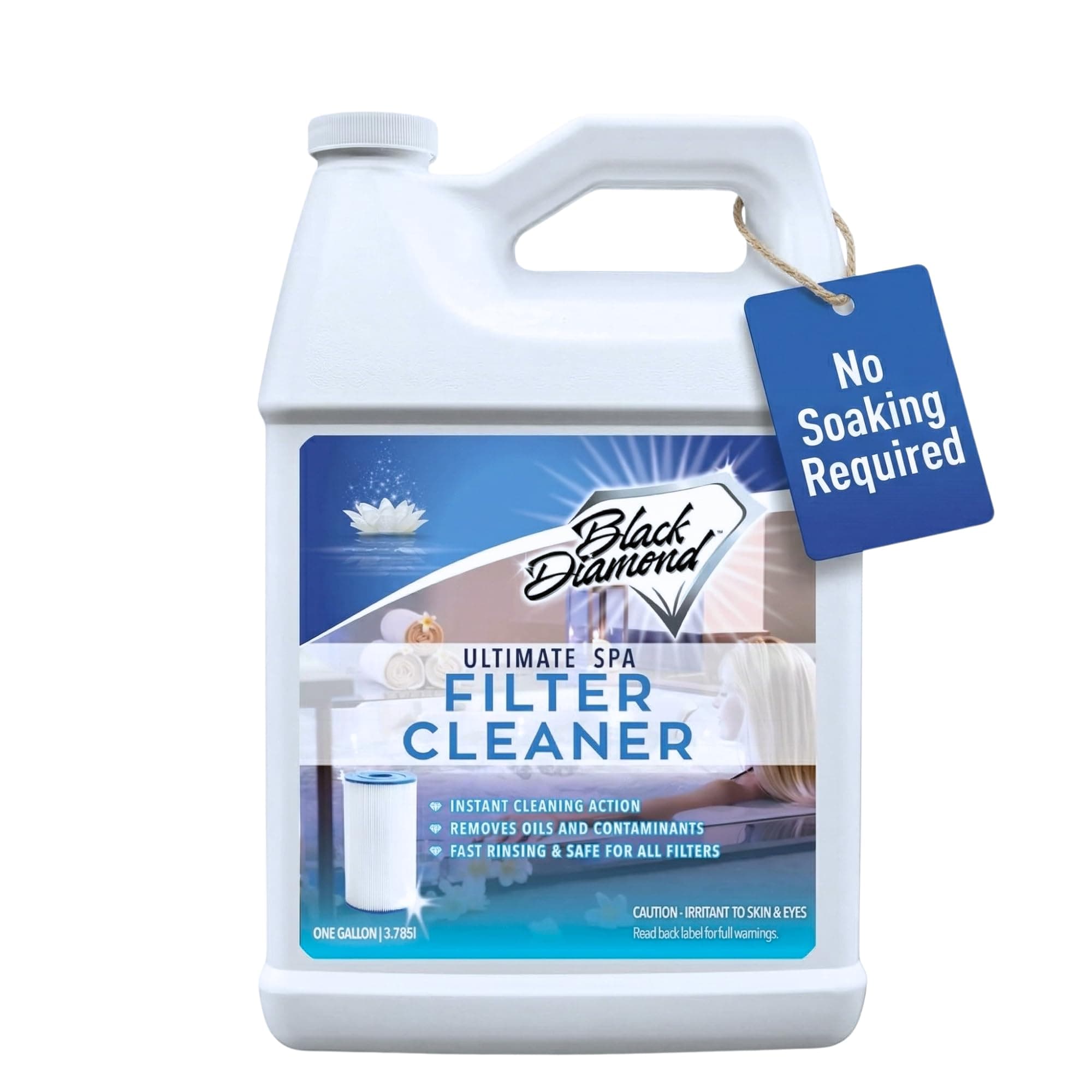 - Ultimate Spa Filter Cleaner Fast-Acting Spray. Instant clean for Hot Tub & Pool Filters leaving behind no sticky residue. Prolongs filter life and pool equipment. No soaking. (1-Gallon)