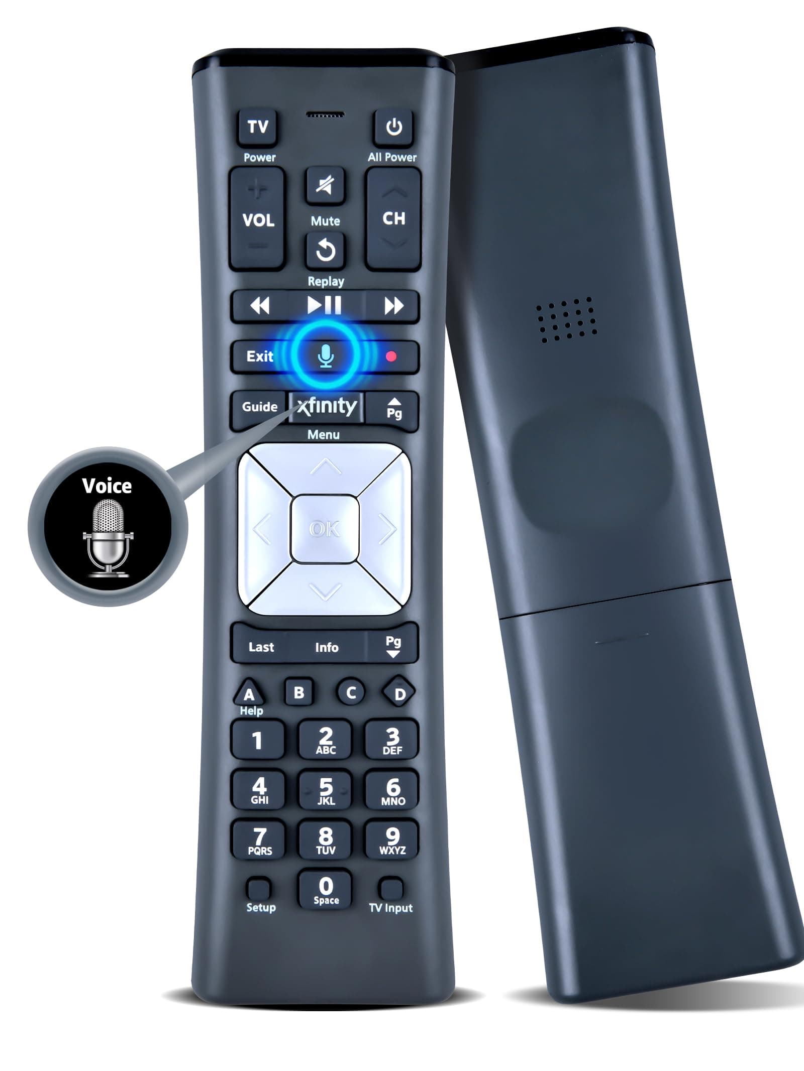 WDZPReplacement for Xfinity XR11 Voice Remote Control for XFinity Comcast Activated Cable TV Backlit Remote Control