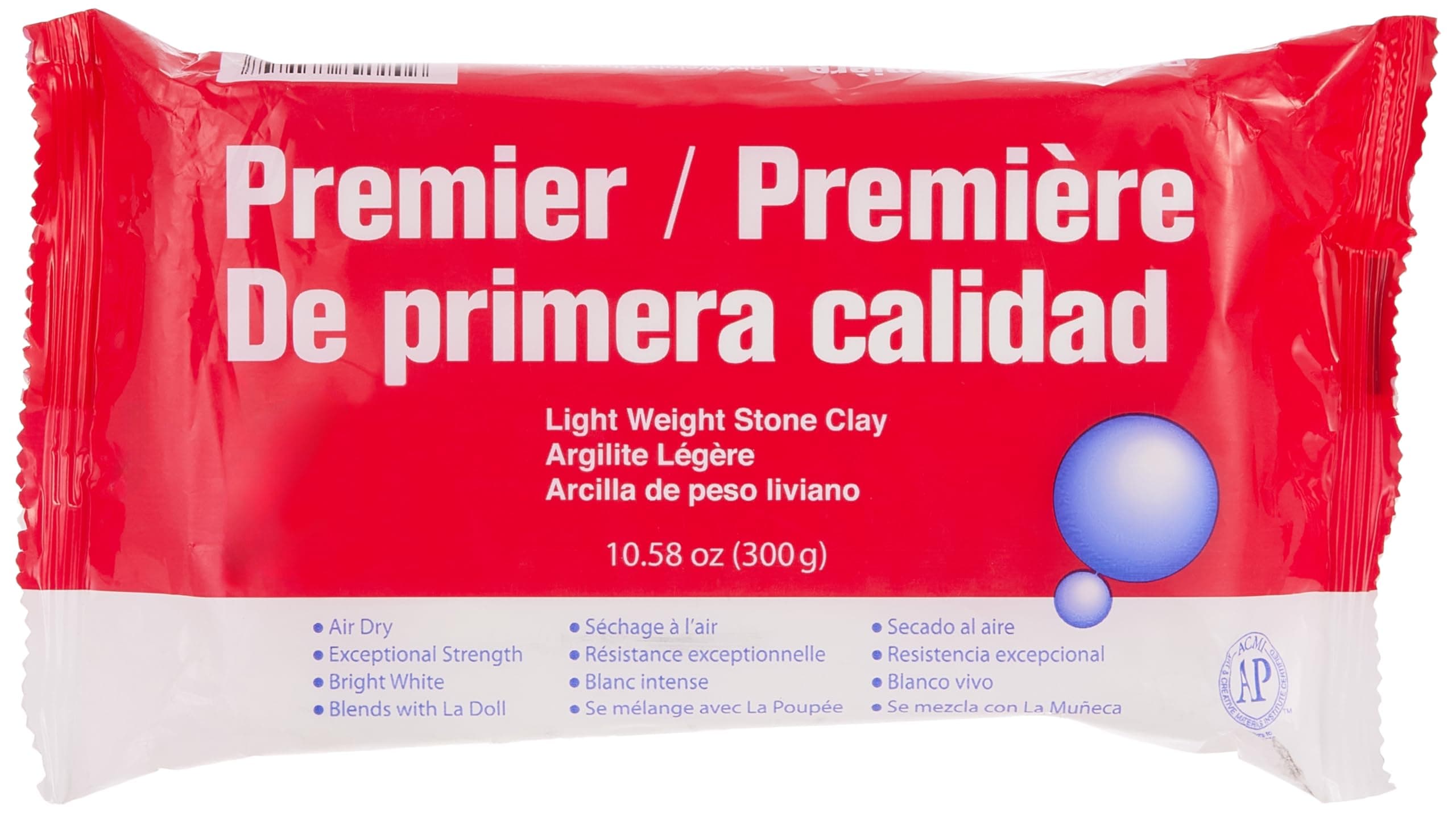 Activa PREMIER STONE CLAY WHT 11OZ