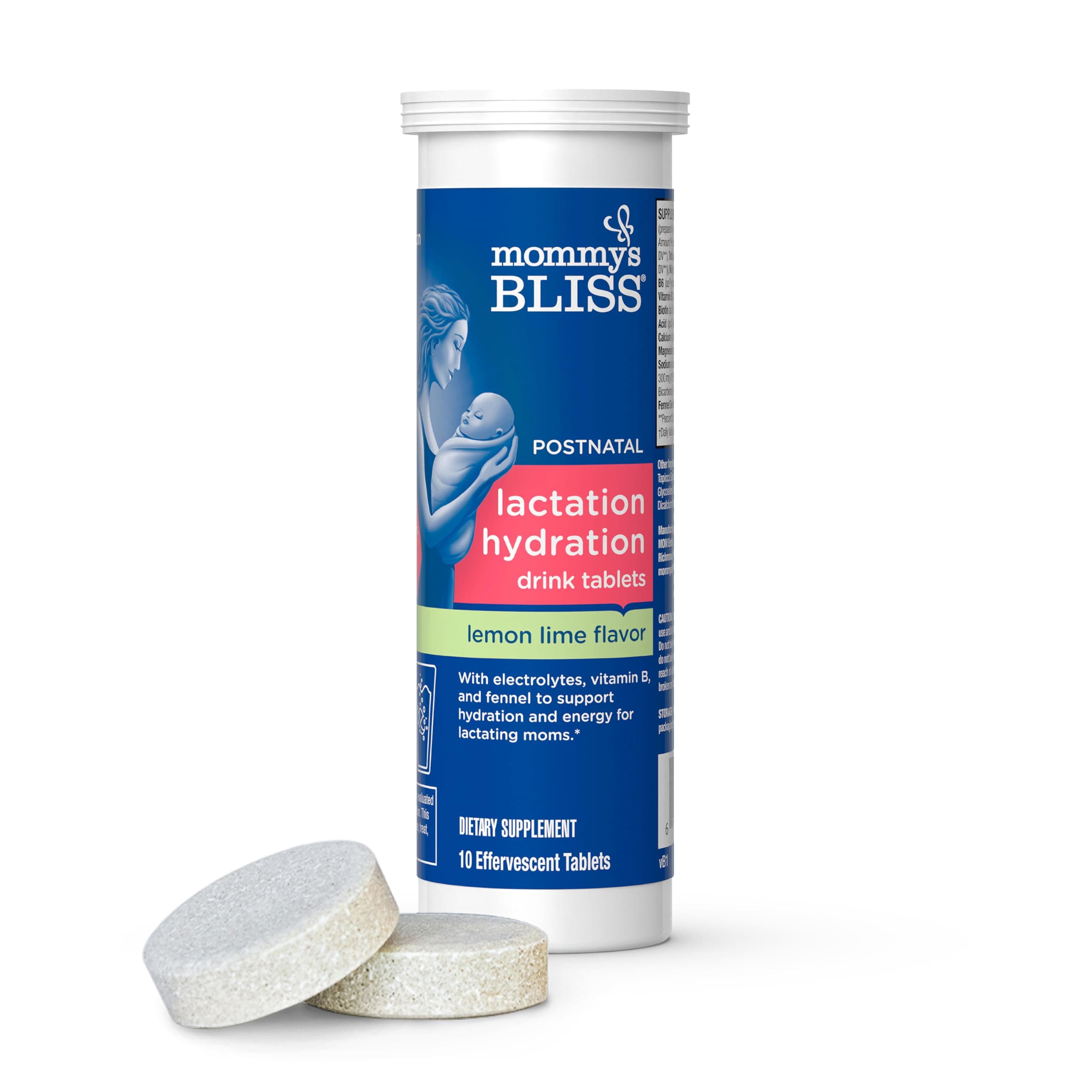 Lactation Hydration Drink Tablets Lemon Lime