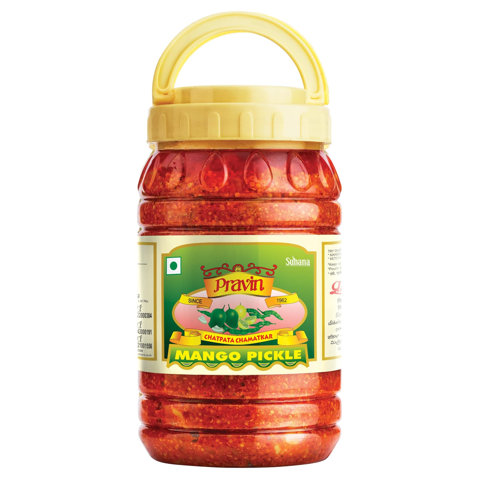 Pravin Fresh Mango Pickle/Aachar 1kg Jar