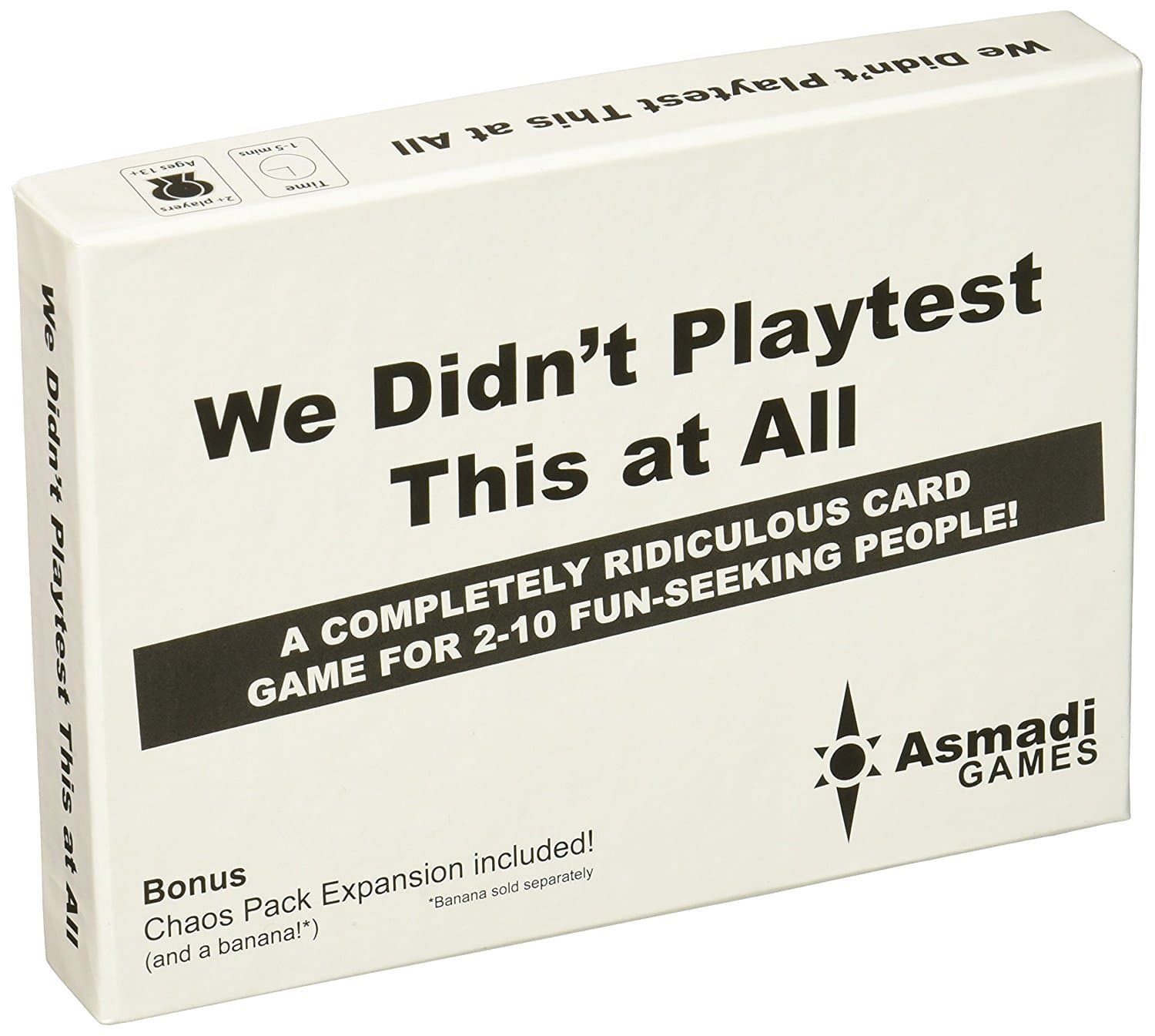 Asmadi Games ASM SA01 We Didnt Playtest This At All Dragon Board Games, Multi-colored, Basic pack