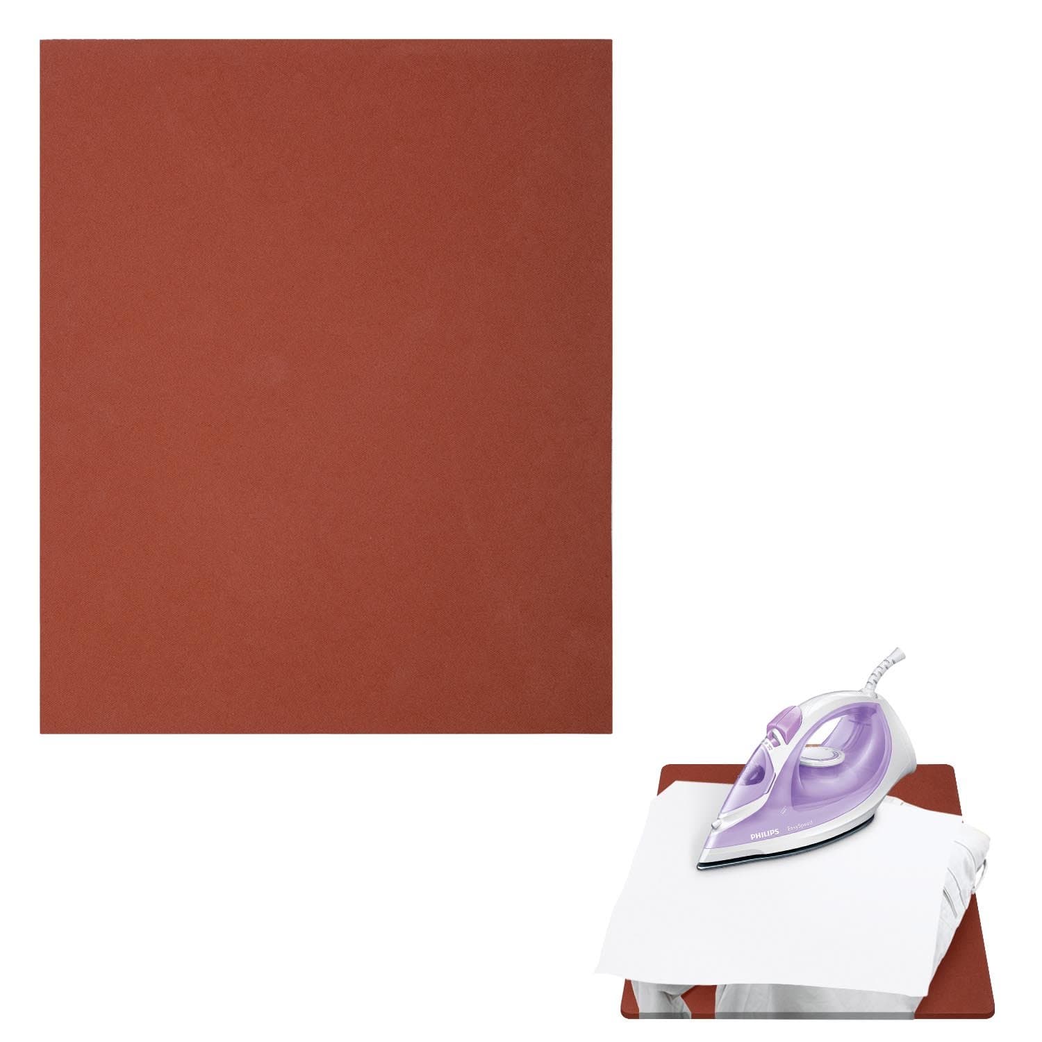 EDIY 12" x 10" Silicone Pad - Flat Heat Press Replacement Sublimation Silicone Mat Heat Transfer Pad