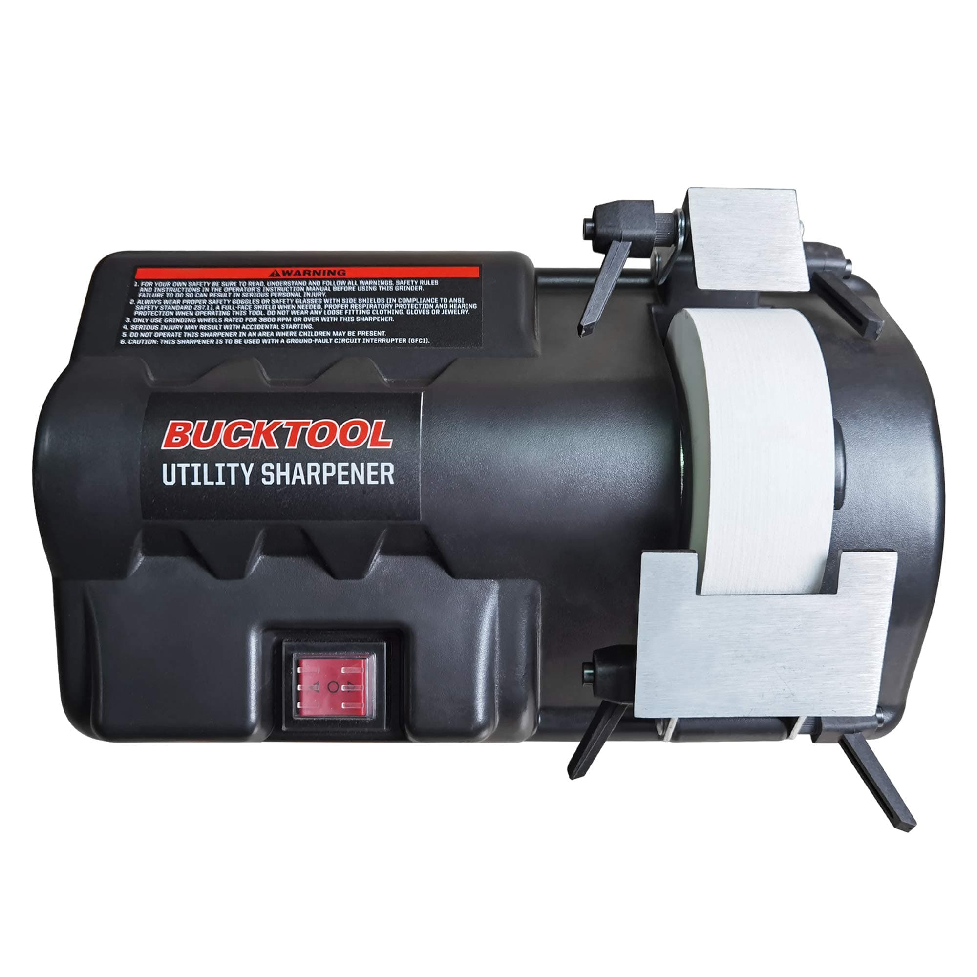 BUCKTOOL 0.7A Low Speed Knife Sharpner First-class WA Grinding Wheel Wet/Dry Utility Sharpener, SCM4500 New Model…