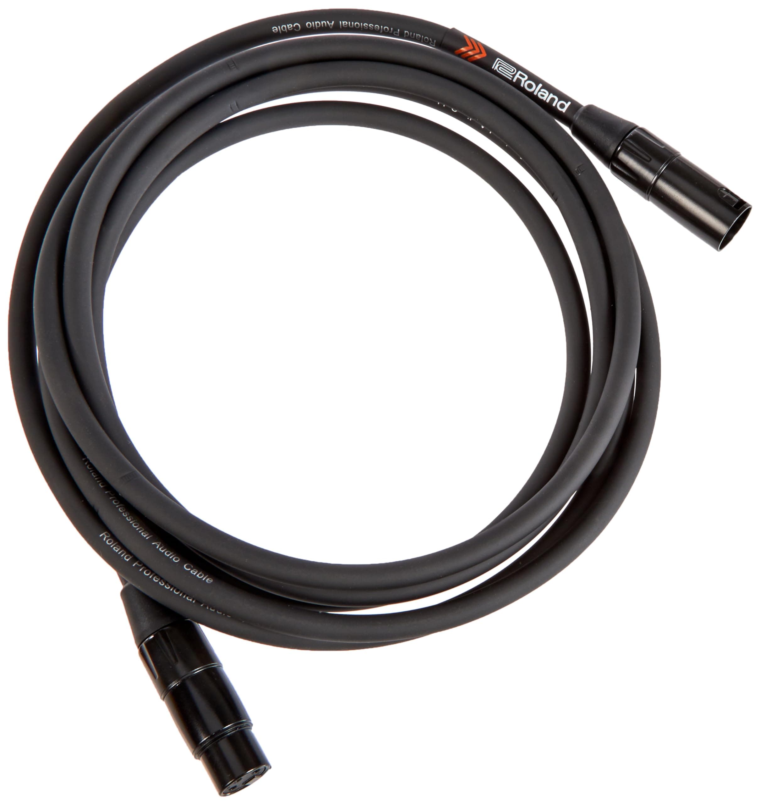ROLAND Black Series Balanced Microphone Cable, 10 Ft./3 M - Rmc-B10