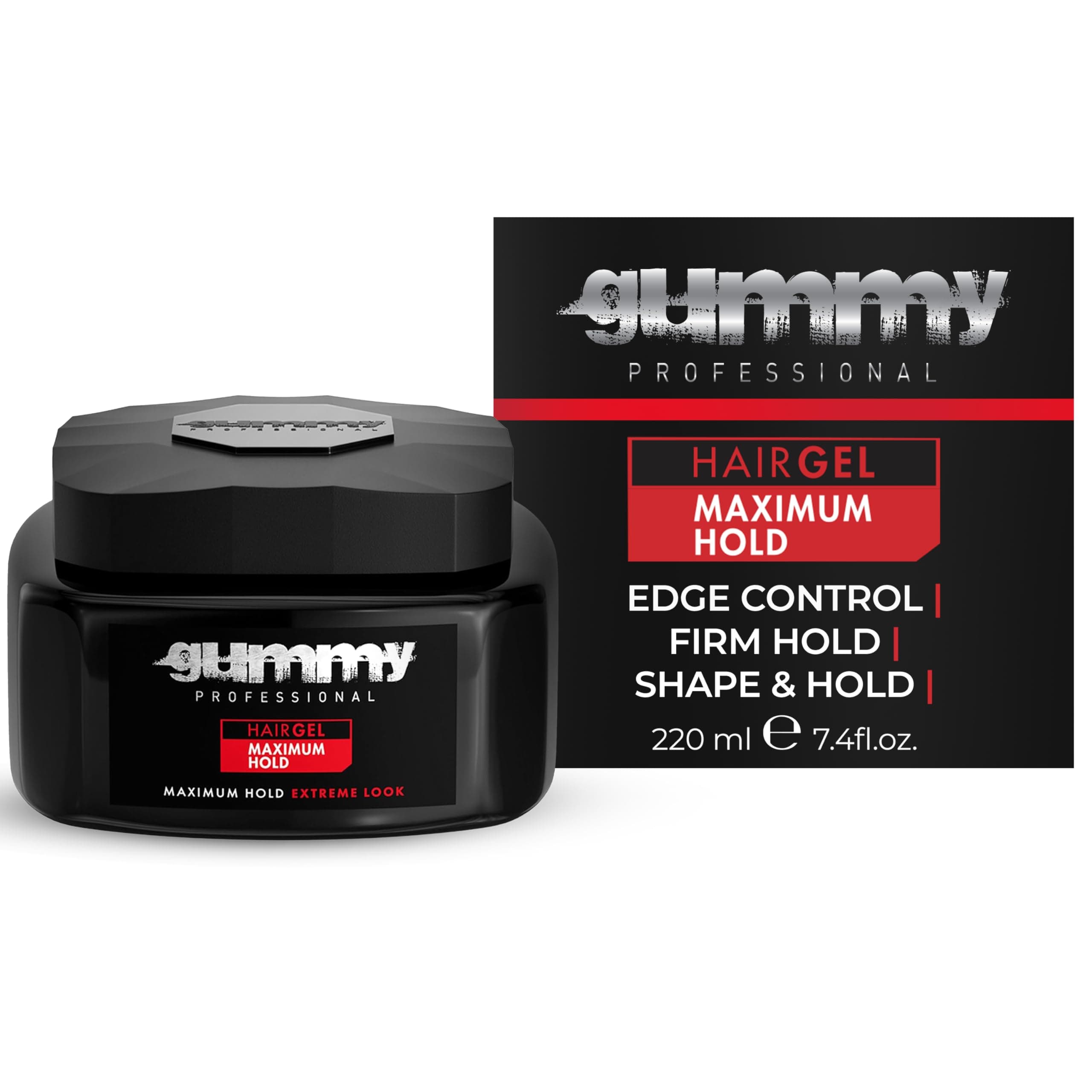Gummy Hair Gel 220 ml Maximum Hold