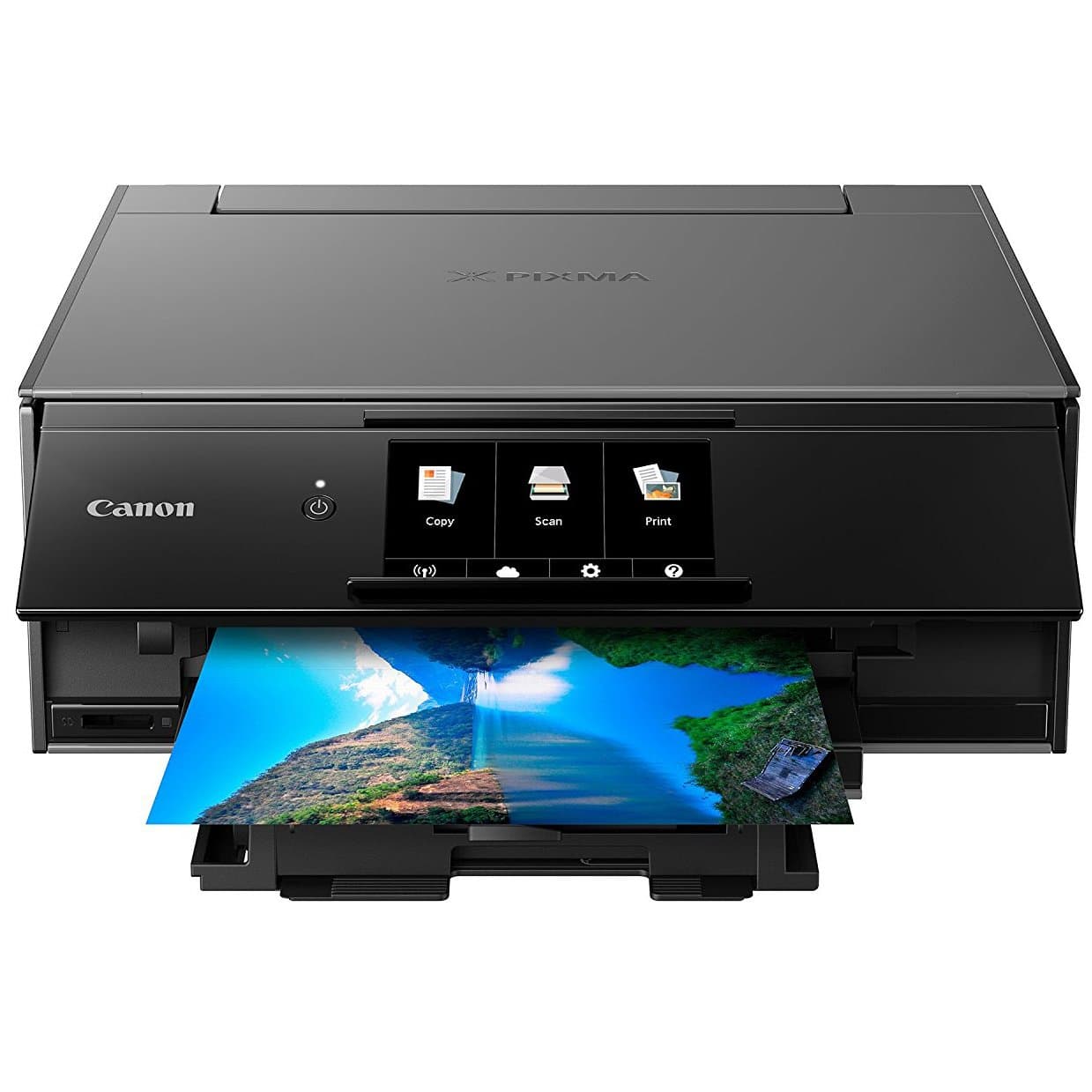 Canon TS9120 Wireless All-In-One Printer with Scanner and Copier: Mobile and Tablet Printing, with Airprint(TM) and Google Cloud Print compatible, Gray, Works for Alexa