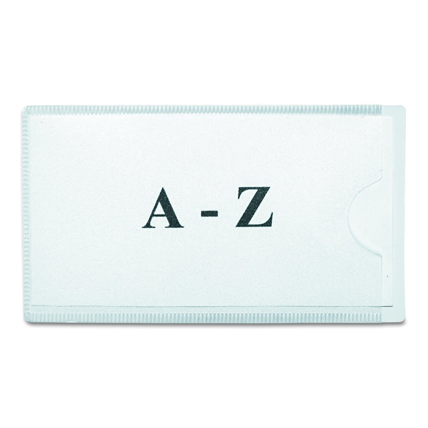 Slap-Stick Magnetic Label Holders, Side Load, 4-1/4 x 2-1/2, White, 10/Pack