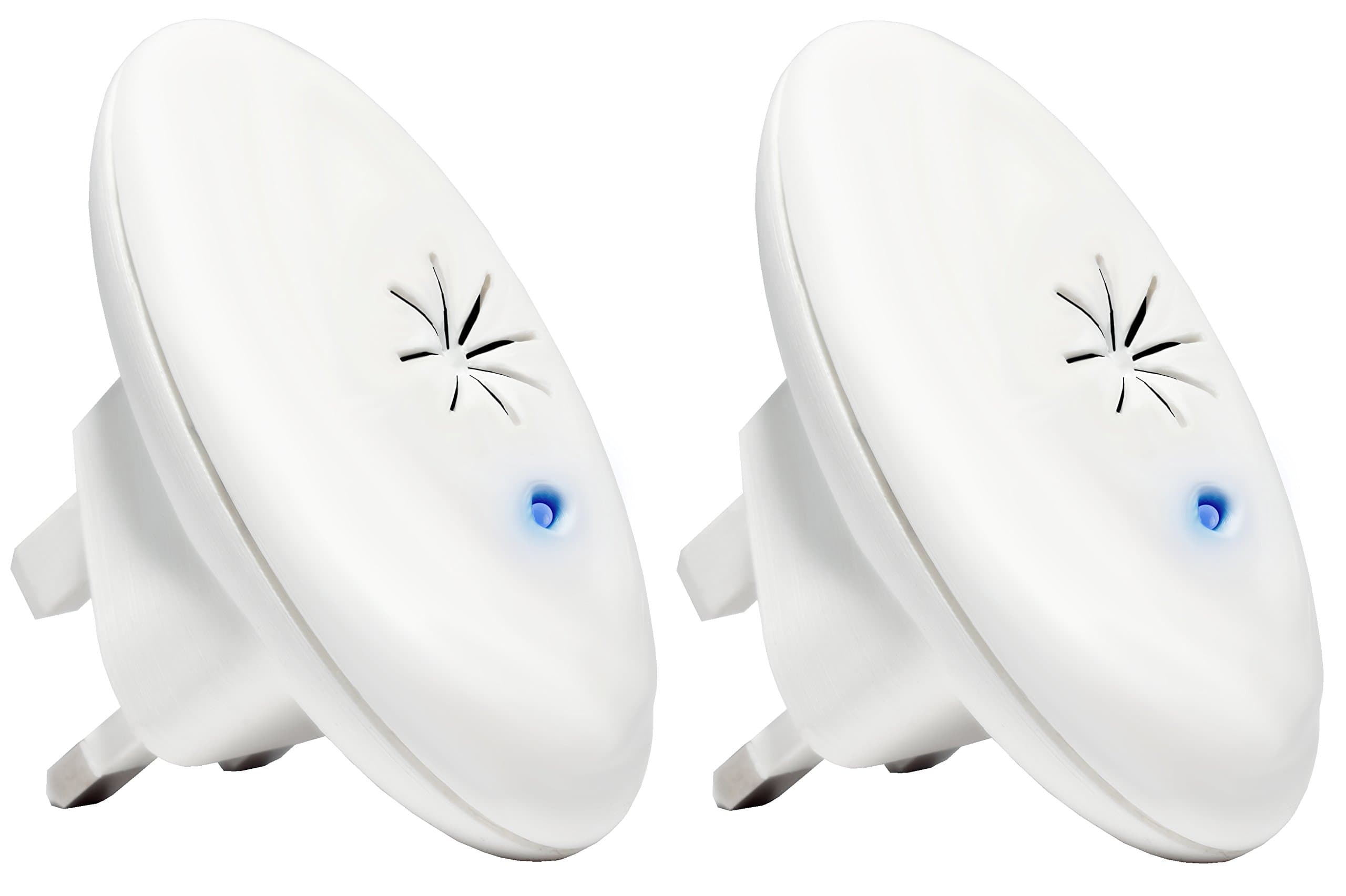 – Twin Pack | Dust Mite Controller for Breathing Problems, Allergies & Skin Conditions | Reduce Dust Mites without the use of Harmful Chemicals | Protects an Entire Room from Dust Allergens | Humans & Pets Friendly | Clinically Proven