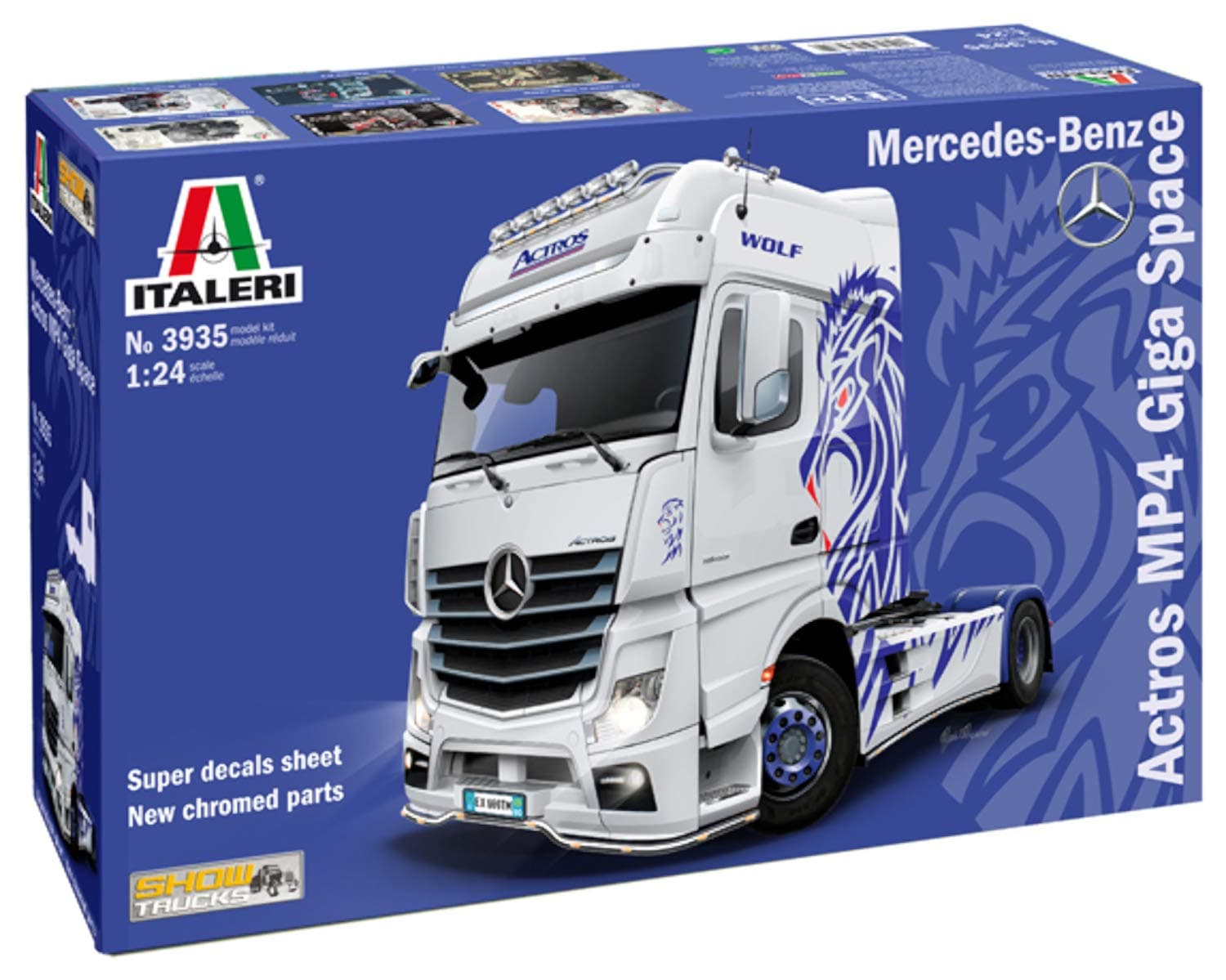 Italeri 1:72 - Mb Actros Mp4, Mirrored
