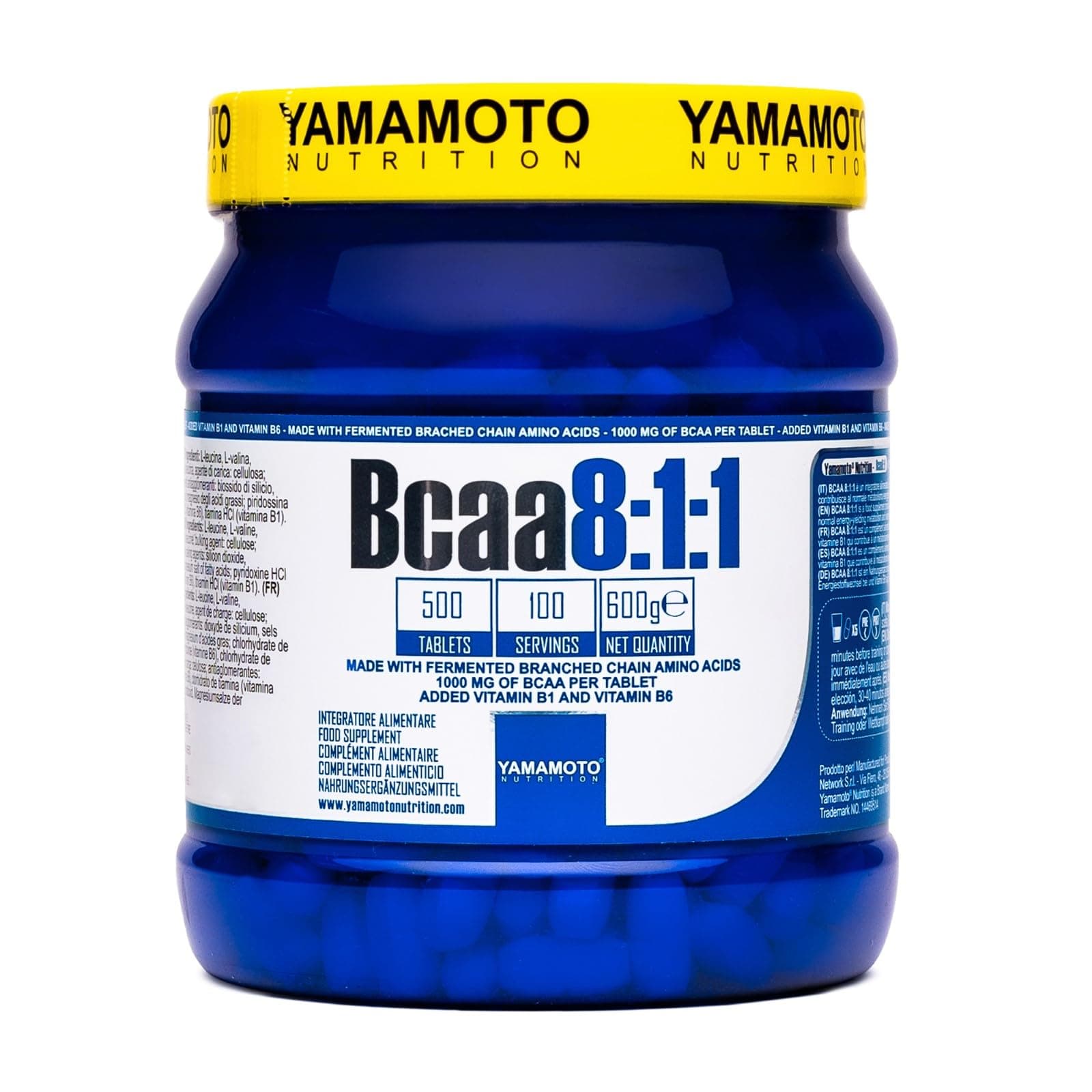 YAMAMOTO NUTRITION Bcaa 8:1:1 500 tablets