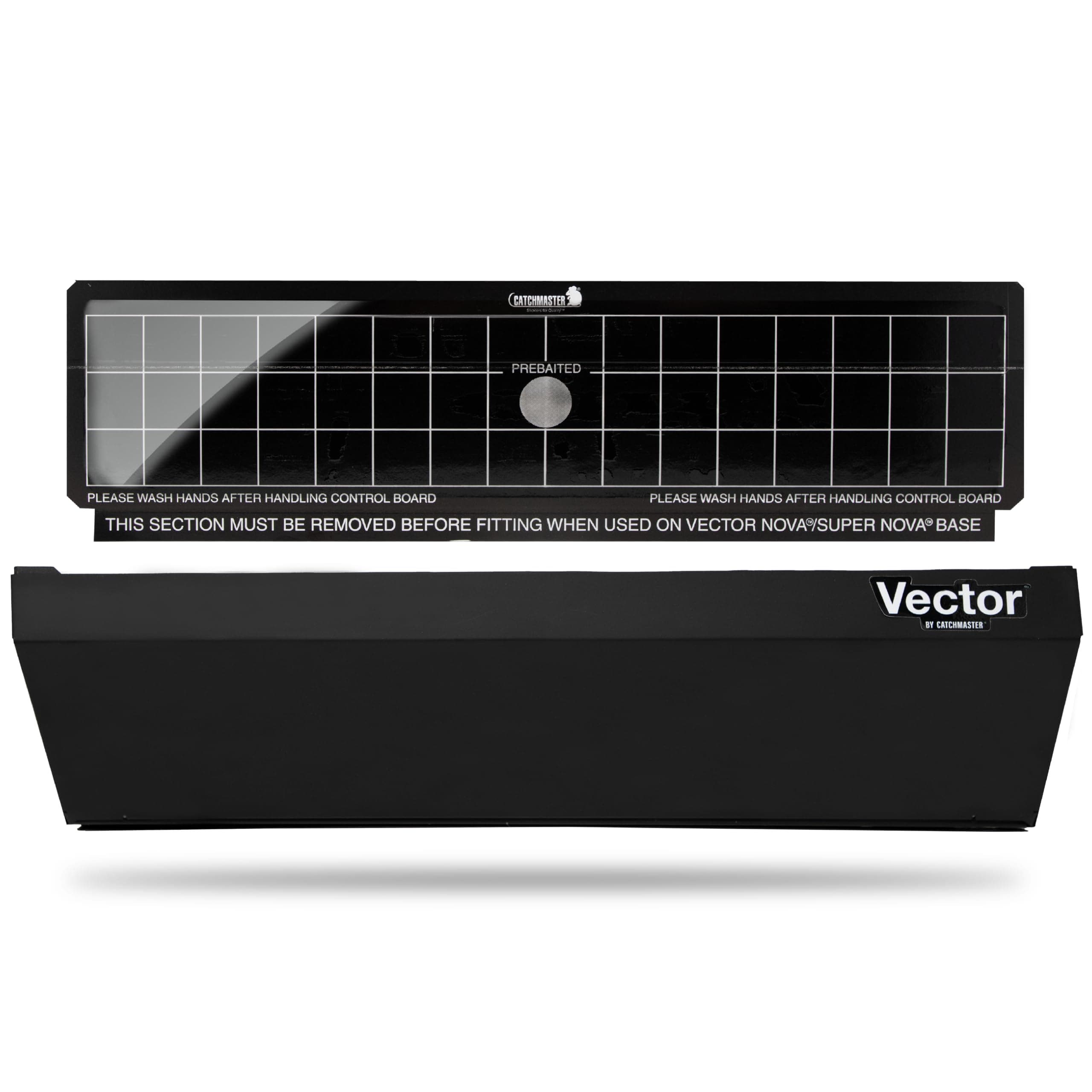 Vector Optima Black, UV Light Fly Traps for Home, Gnat Traps for House Indoor, Shatterproof Bulbs, UV Lamp Insect Killer, Bug Catcher for Kitchen, Garage, & Warehouse
