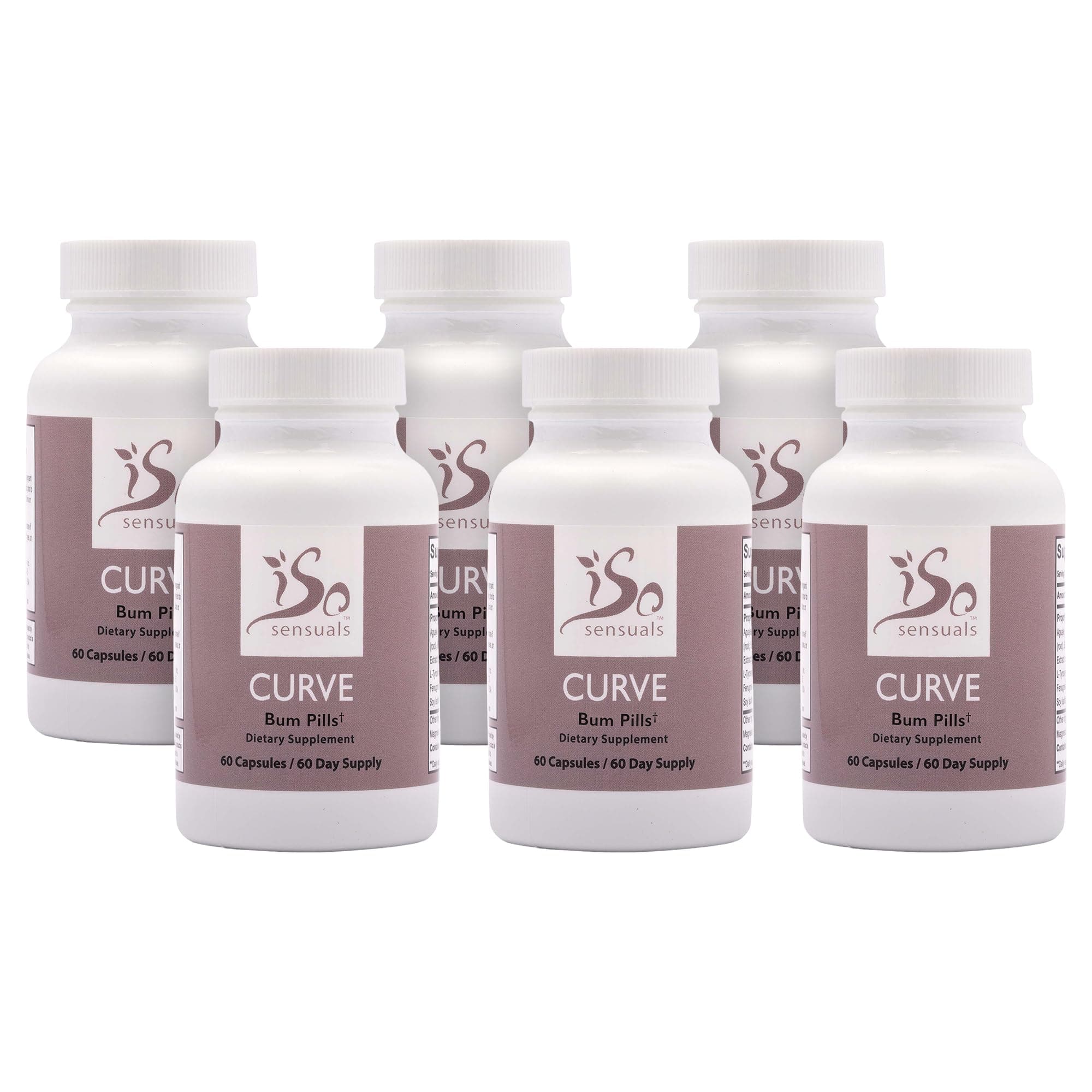 Curve | Butt Enhancement Pills (6 Bottles)