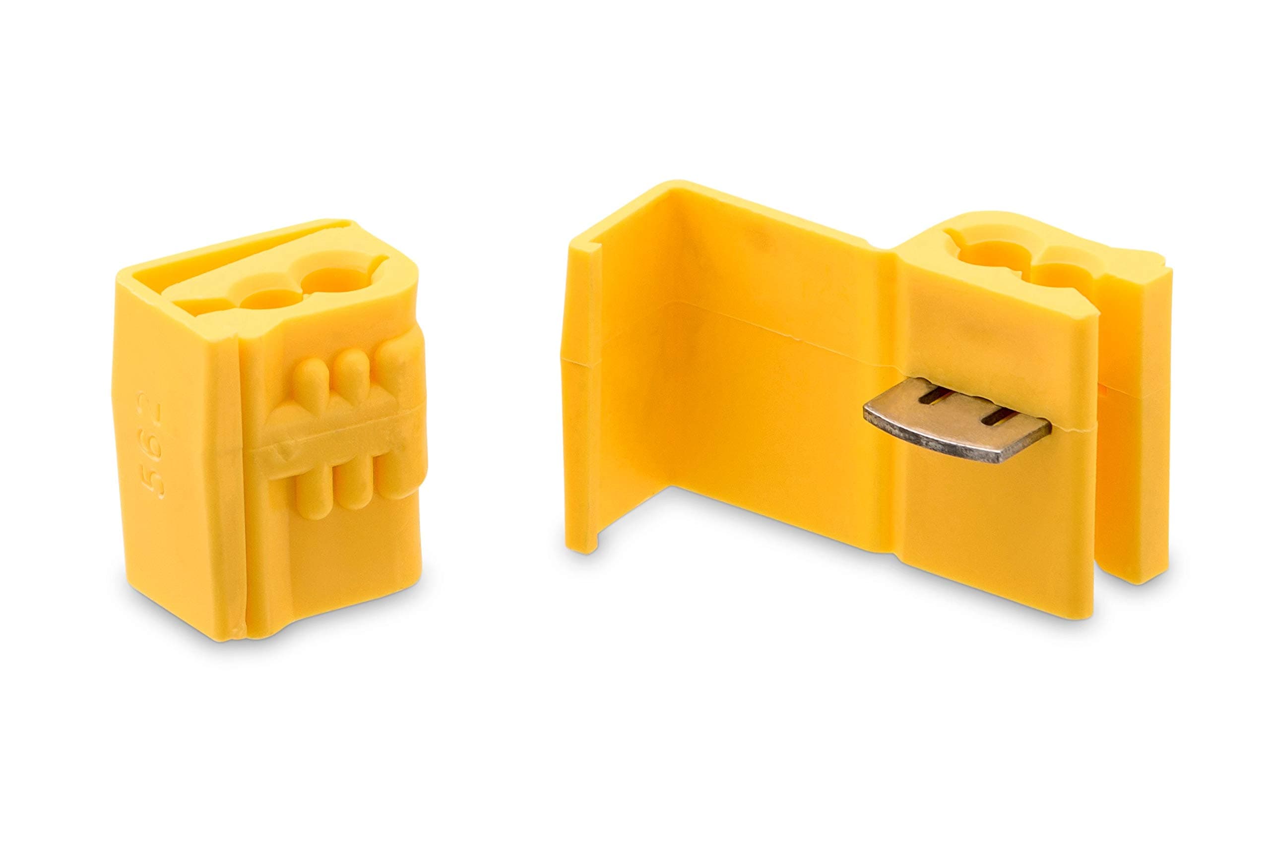 3MScotchlok Electrical IDC 562-BOX, Double Run or Tap, Flame Retardant, Yellow, 12 AWG (solid/stranded), 10 AWG (stranded), 100 per pouch
