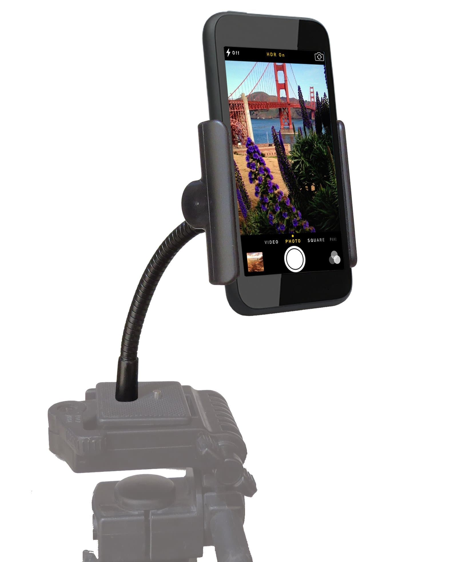In Your Face Tripod Mount for iPhone 6s 6 5s, Samsung Galaxy S4 S5 S6, HTC One, Droid