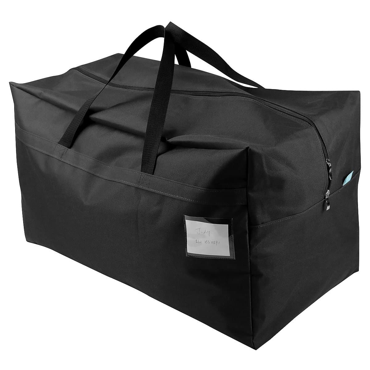 – iwill CREATE PRO 100L Extra Large House Moving Tote Carry Bag, Travel Duffel Storage Bags, Wardobe Clothing Storage Bags, Black