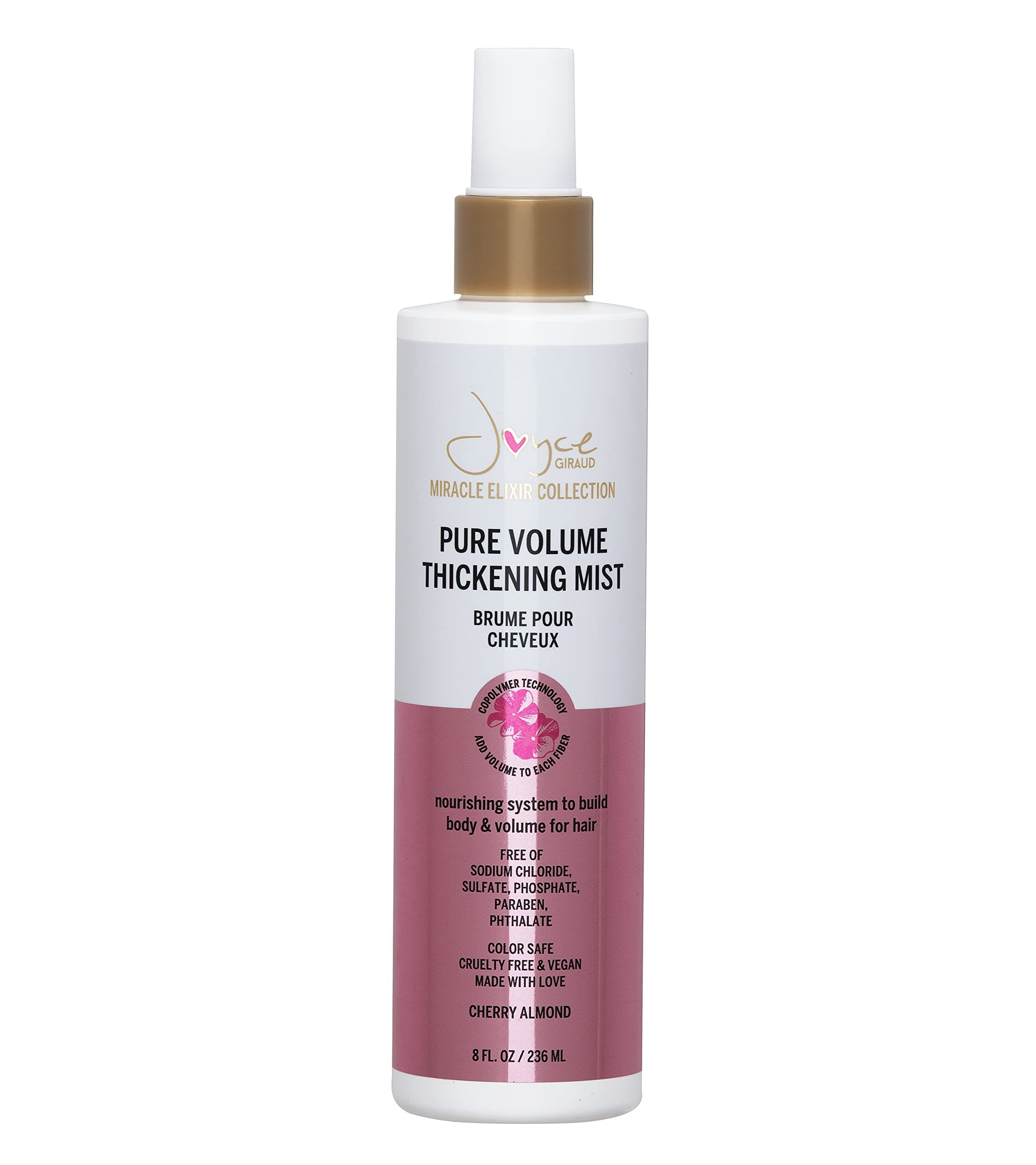 Miracle Elixir CollectionJoyce Giraud Volumizing & Thickening Mist - Adds Volume & Shine, Strengthens & Enriches Hair
